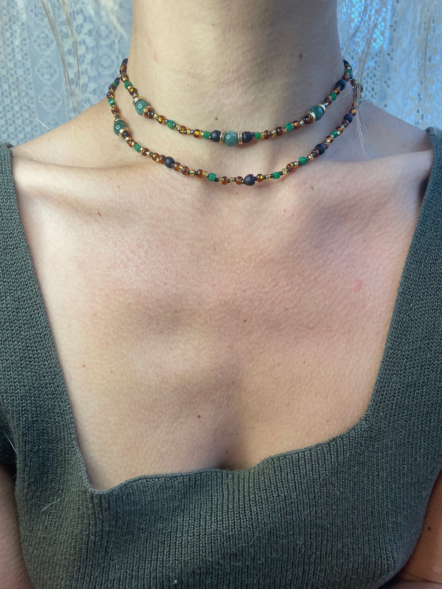 Green Eyed Lady Adaptable Accessory Chain