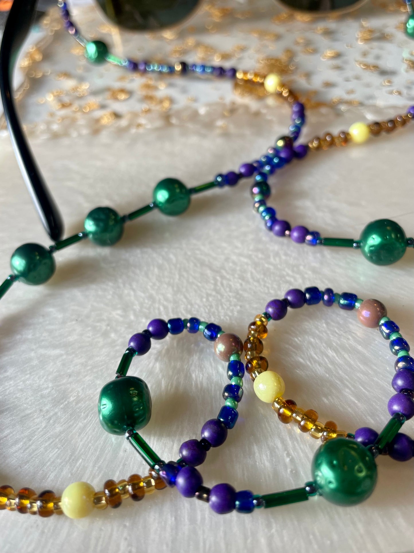 Mardi Gras Mambo Sunglasses Chain