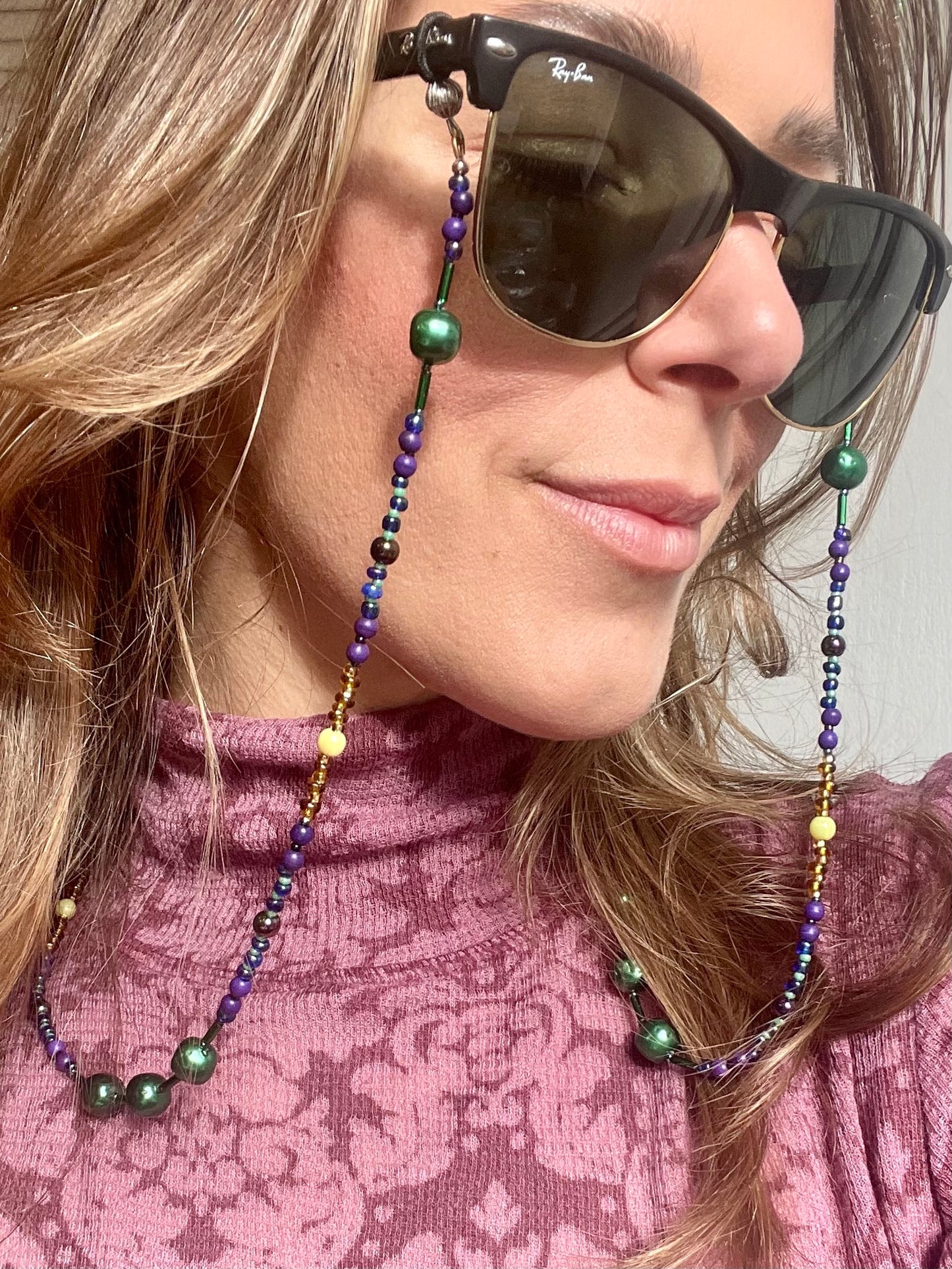 Mardi Gras Mambo Sunglasses Chain