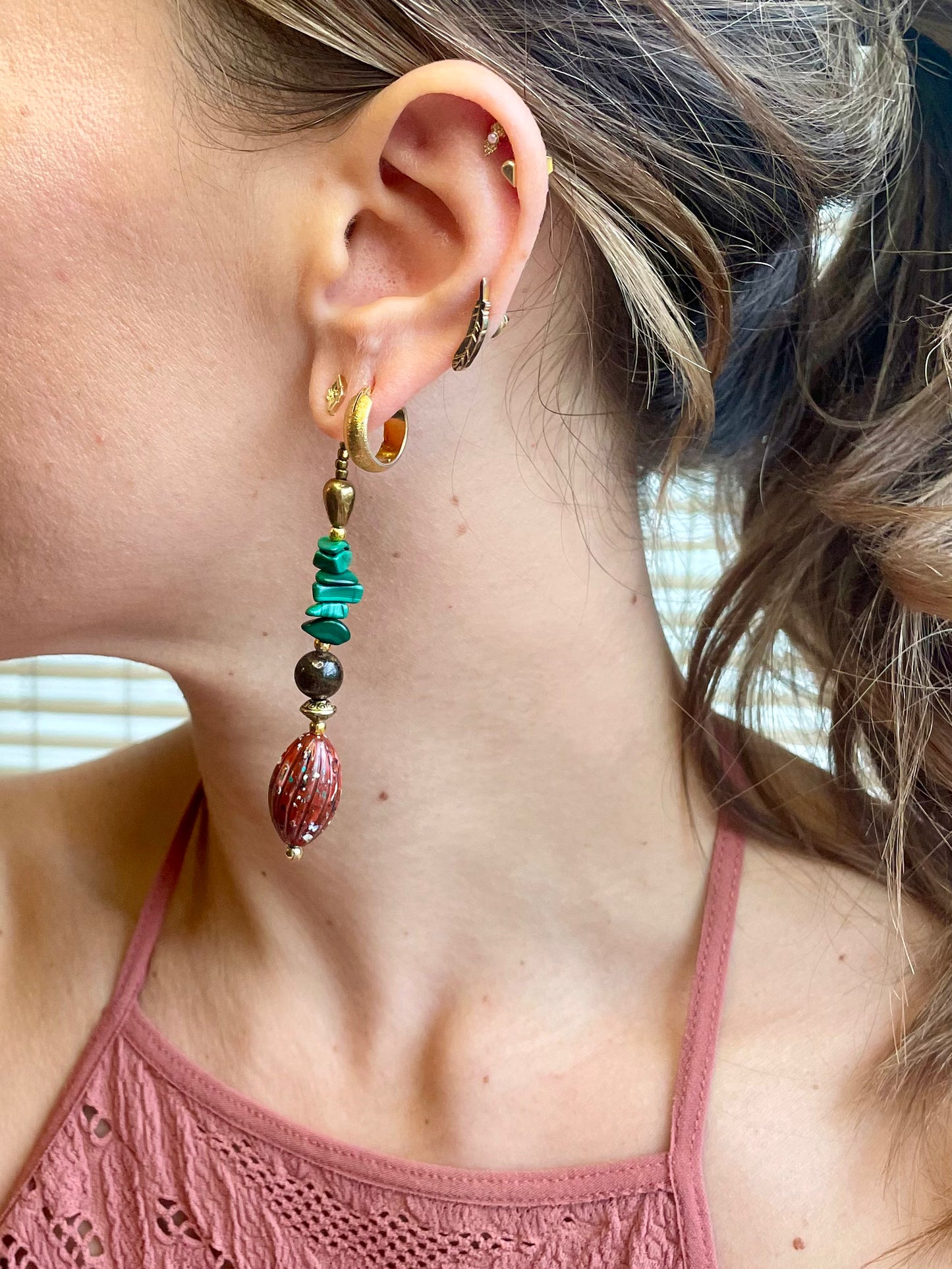 Strawberry Fields Forever - Statement Earring Jackets