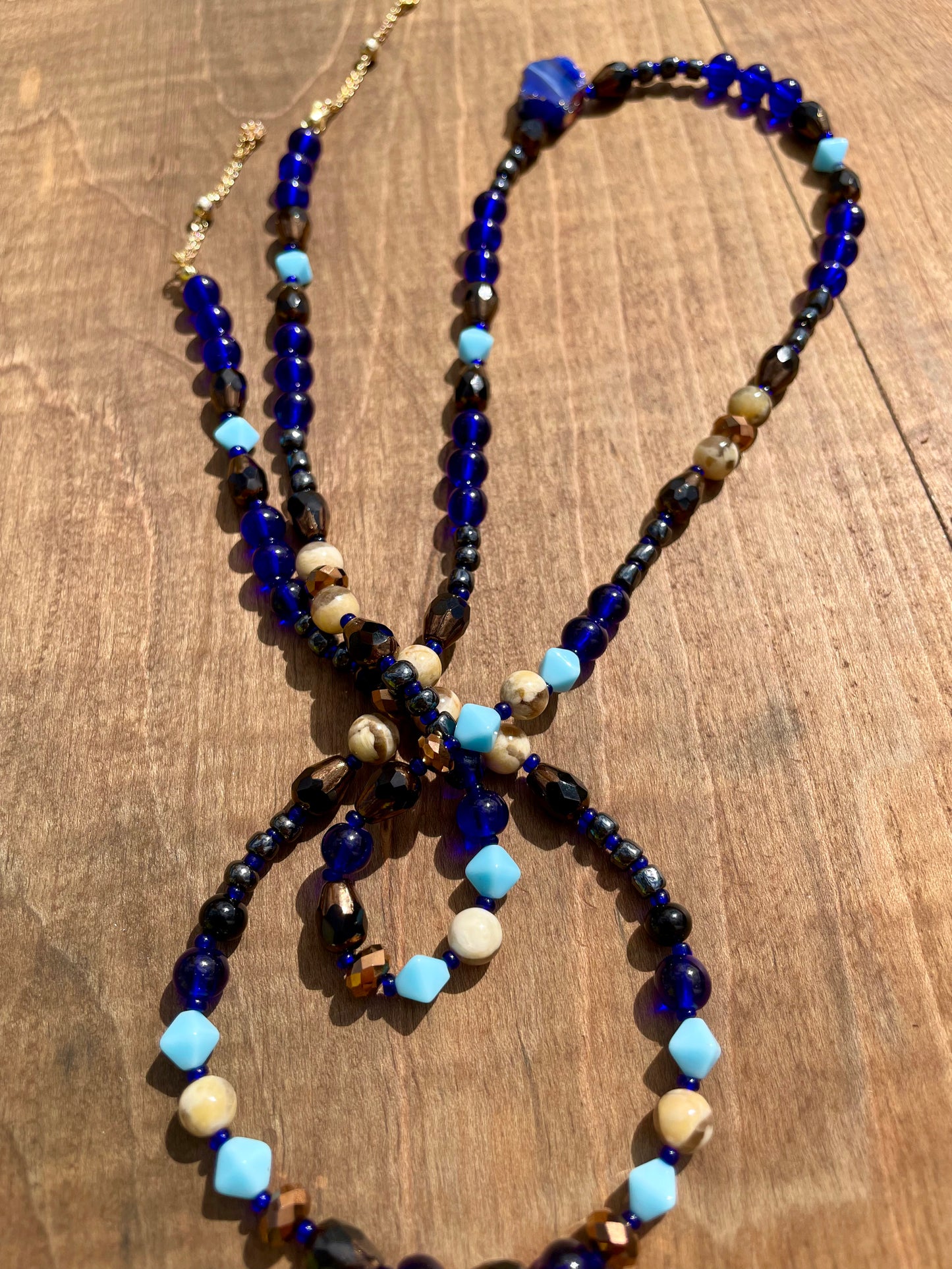 Deep Blue Adaptable Accessory Chain
