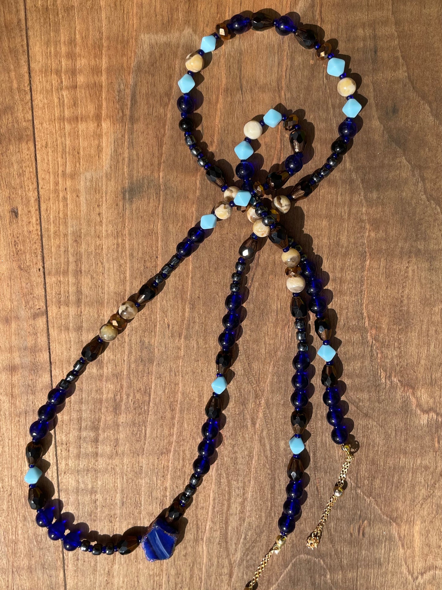Deep Blue Adaptable Accessory Chain