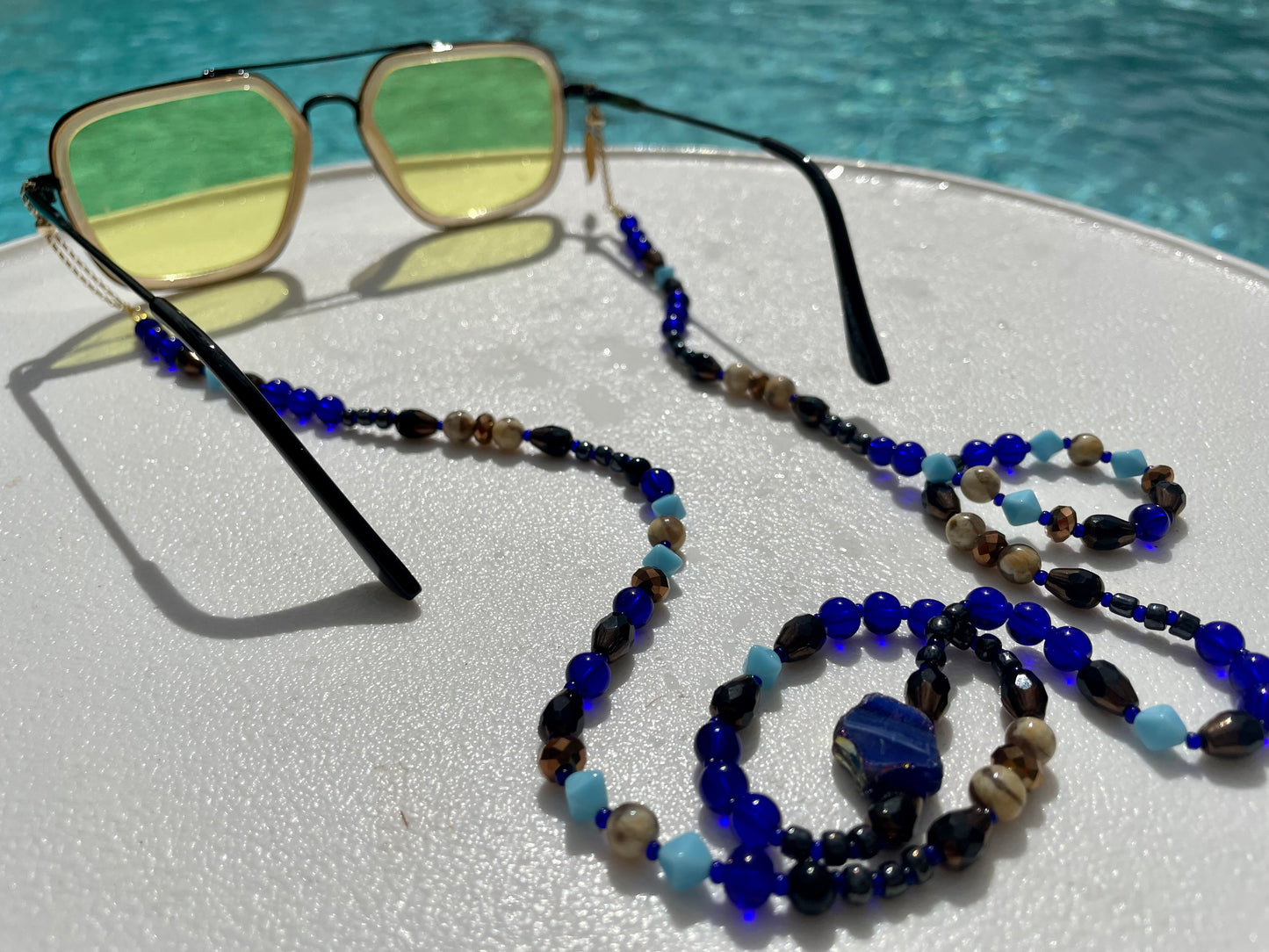 Deep Blue Adaptable Accessory Chain