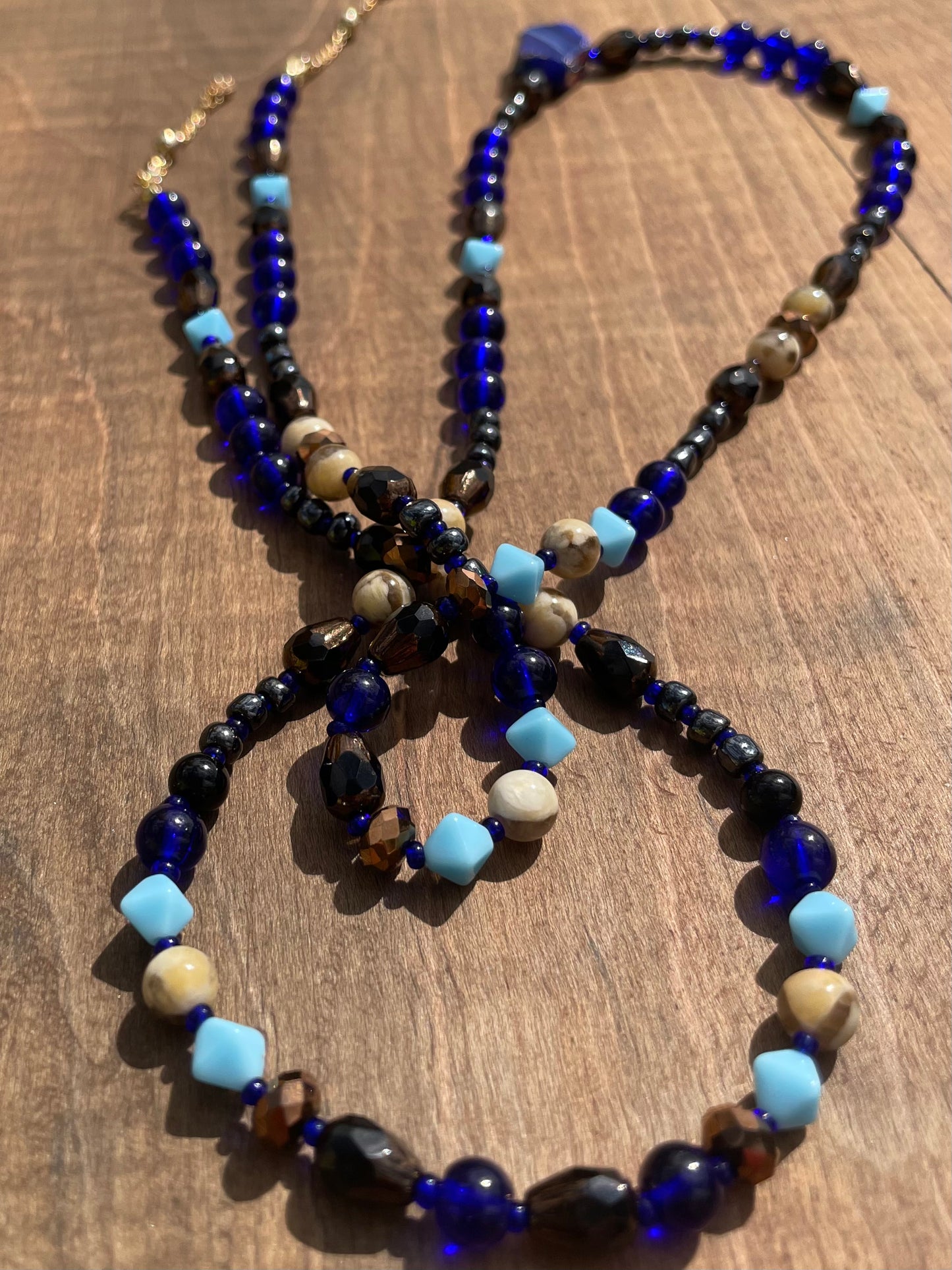 Deep Blue Adaptable Accessory Chain