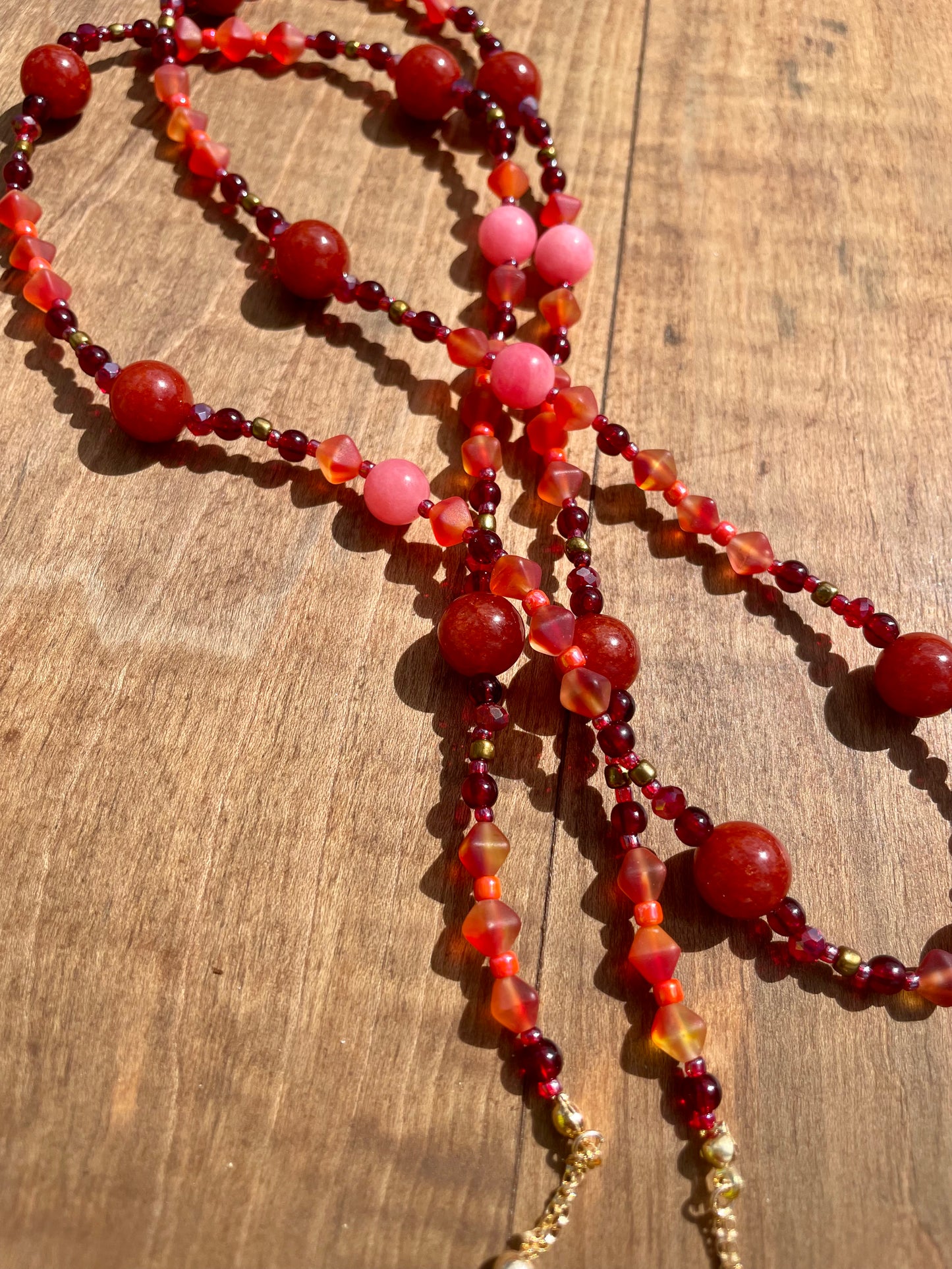 Scarlet Begonias Adaptable Accessory Chain