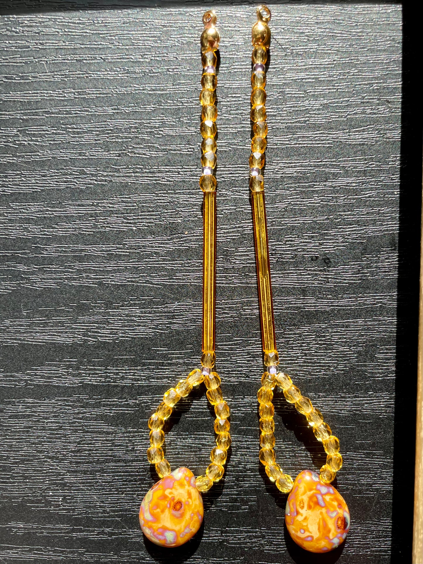 Gold Dust Woman - Statement Earring Jackets