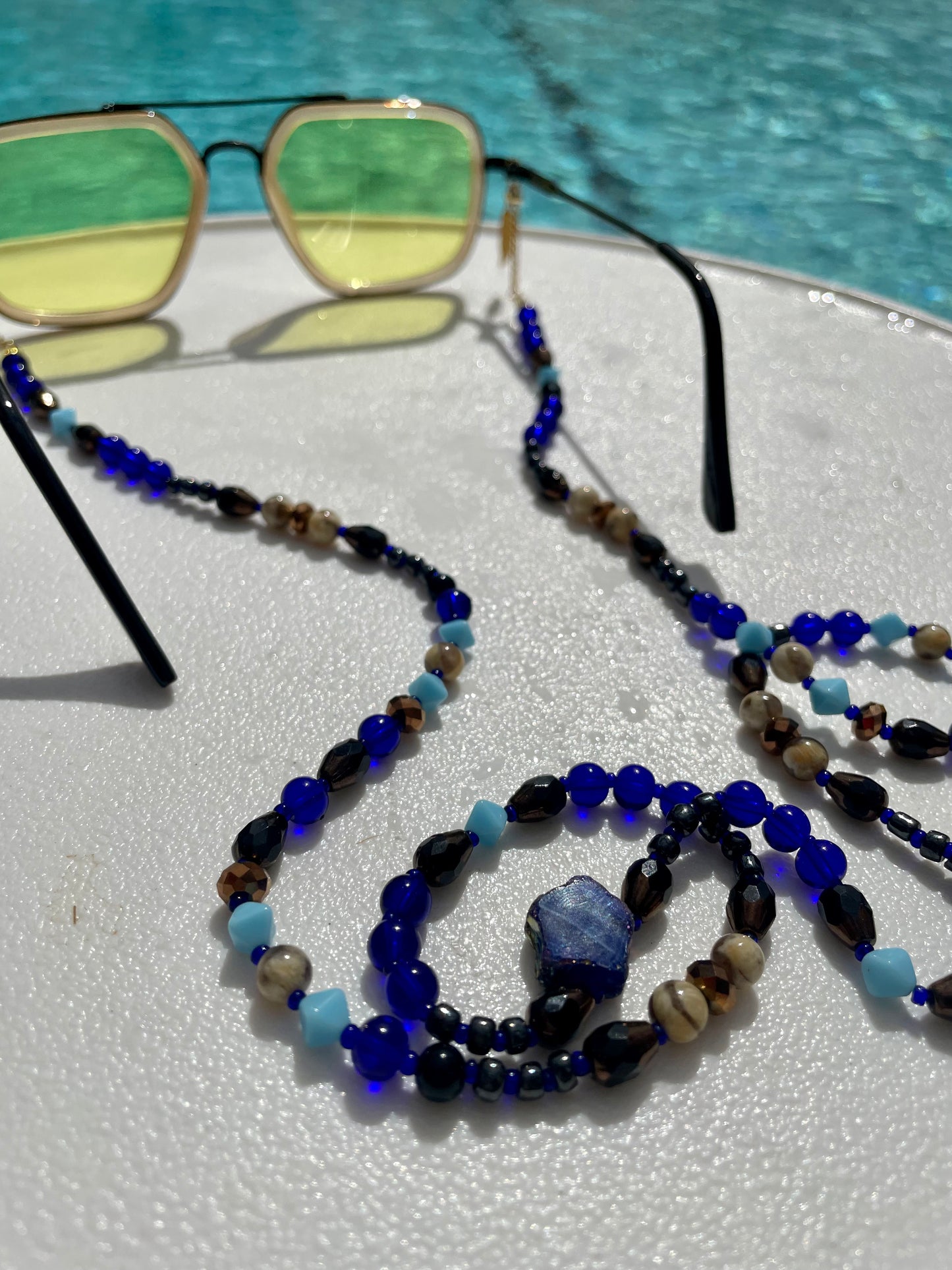 Deep Blue Adaptable Accessory Chain
