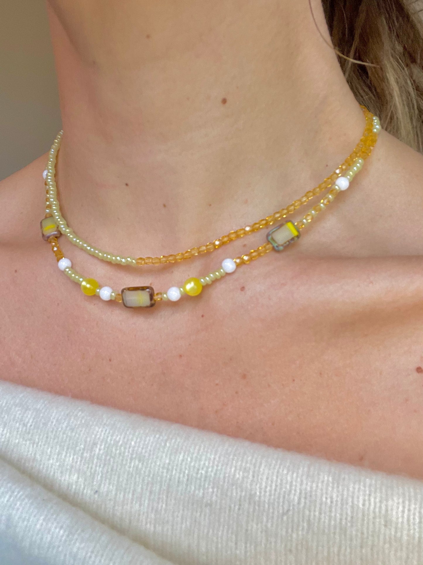 In My Life Double Layer Choker Necklace Bestie Set (Set of 2)
