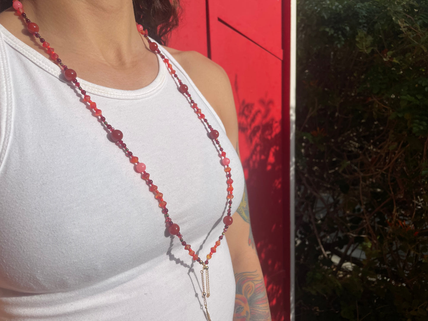 Scarlet Begonias Adaptable Accessory Chain