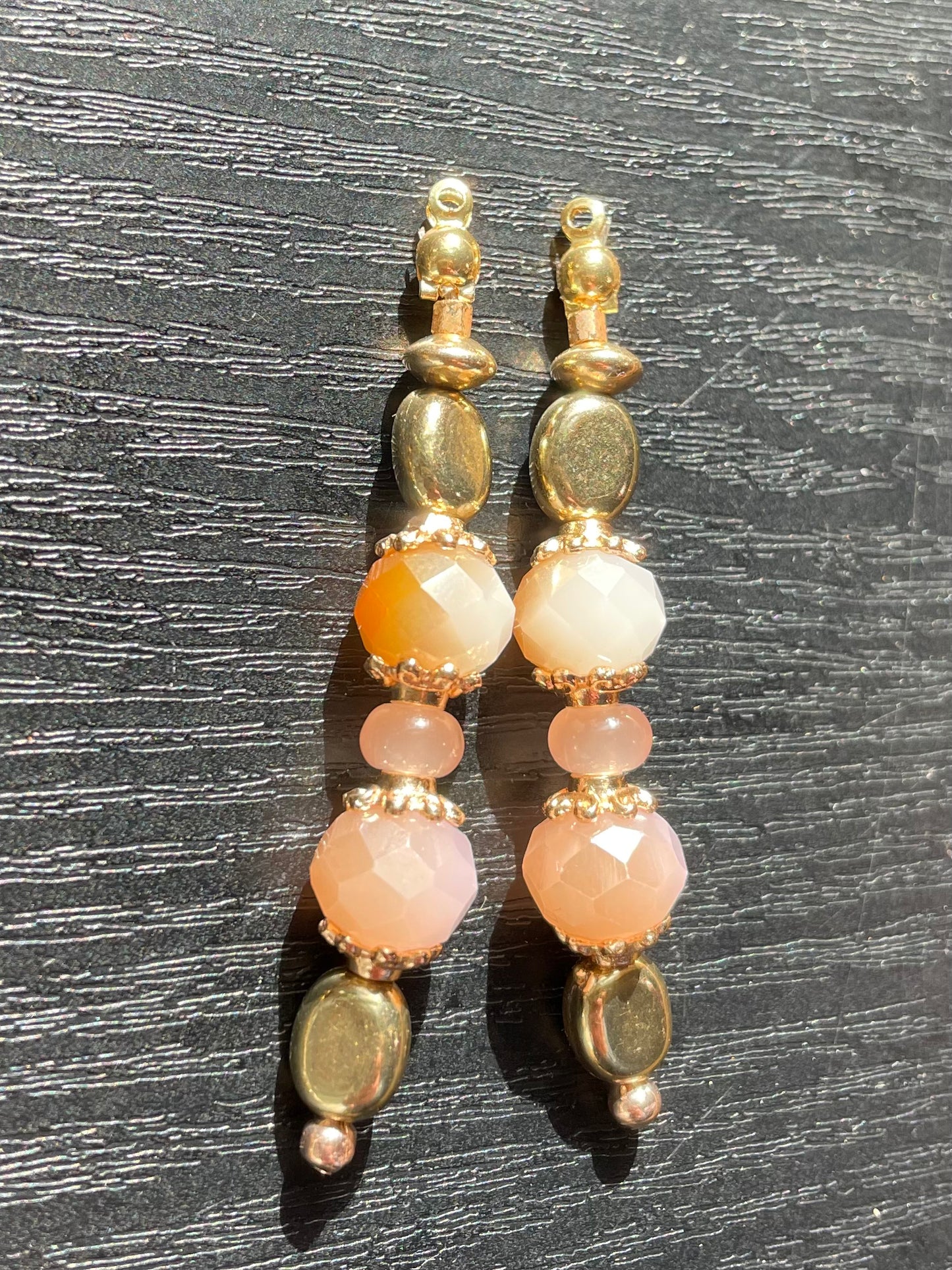 Pink Moon - Statement Earring Jackets