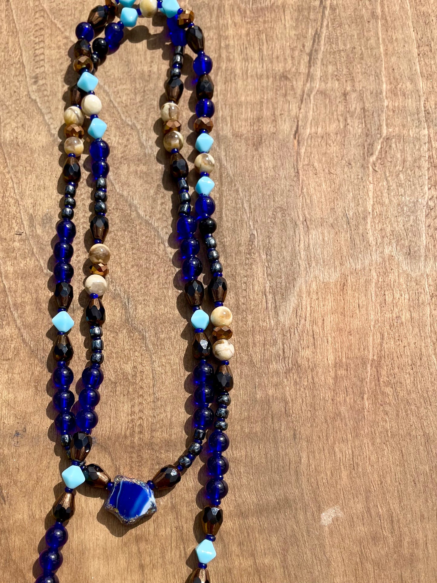 Deep Blue Adaptable Accessory Chain