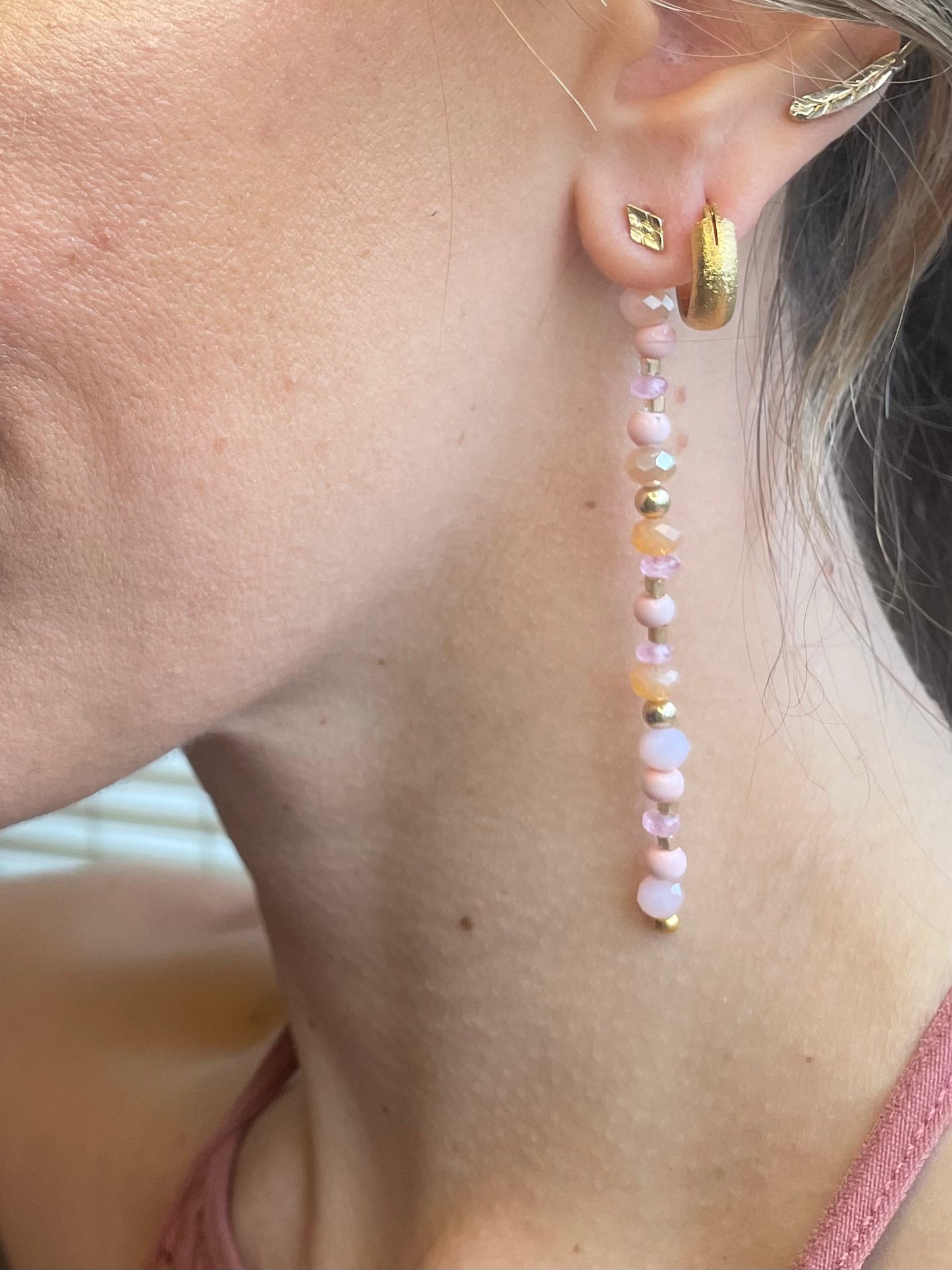 She Smiled Sweetly - Statement Earring Jackets