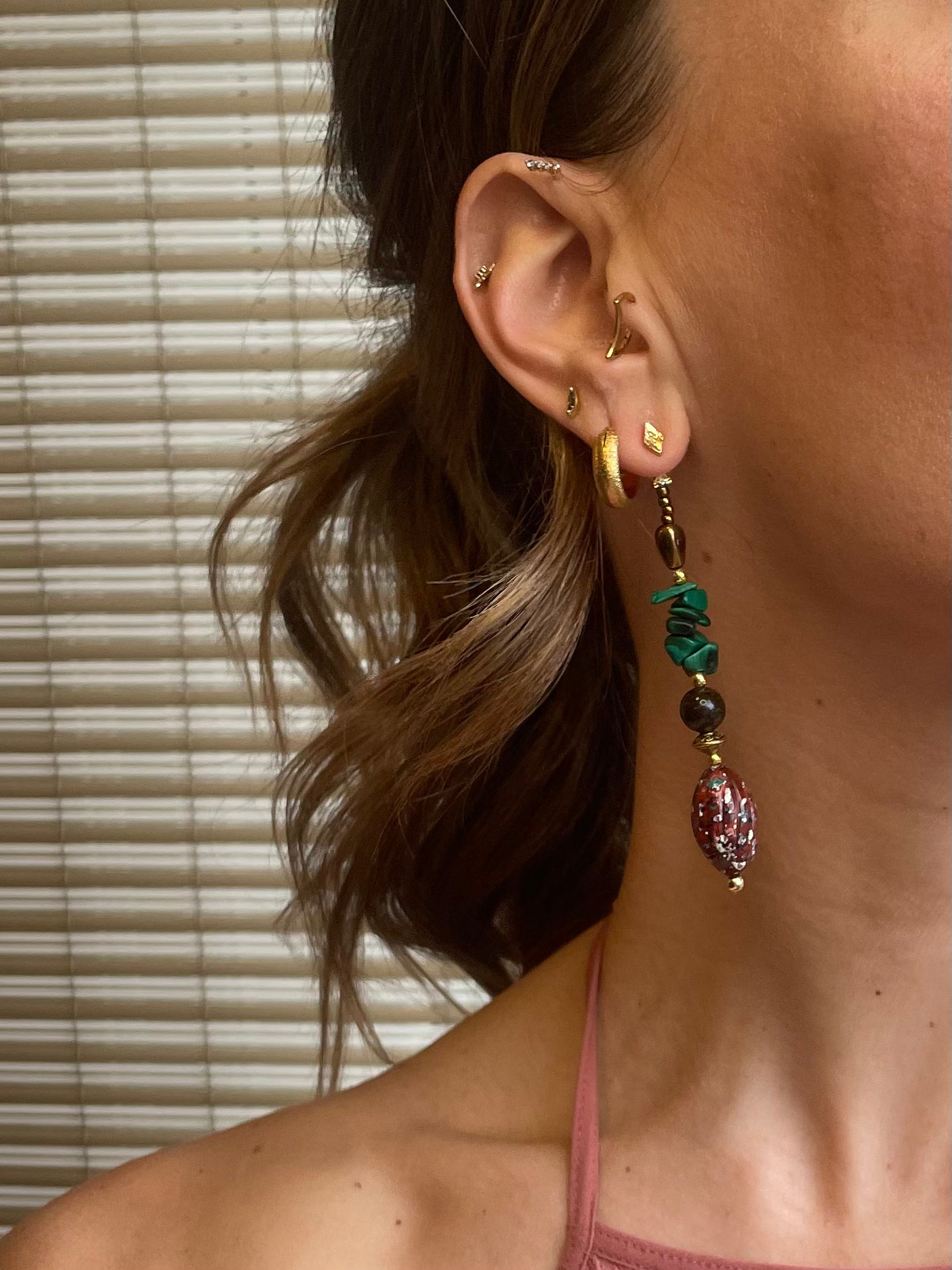Strawberry Fields Forever - Statement Earring Jackets