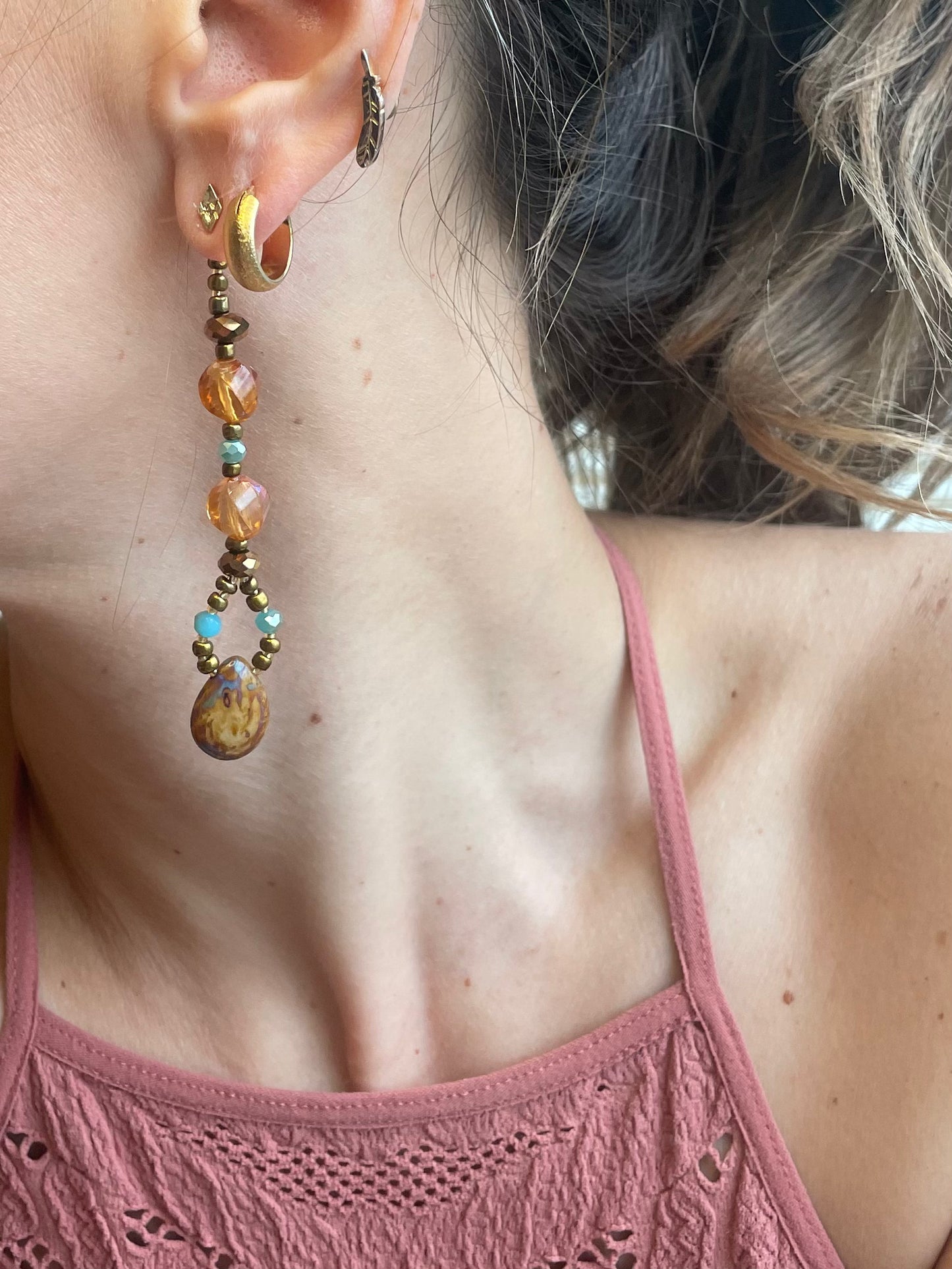 I Feel Free - Statement Earring Jackets