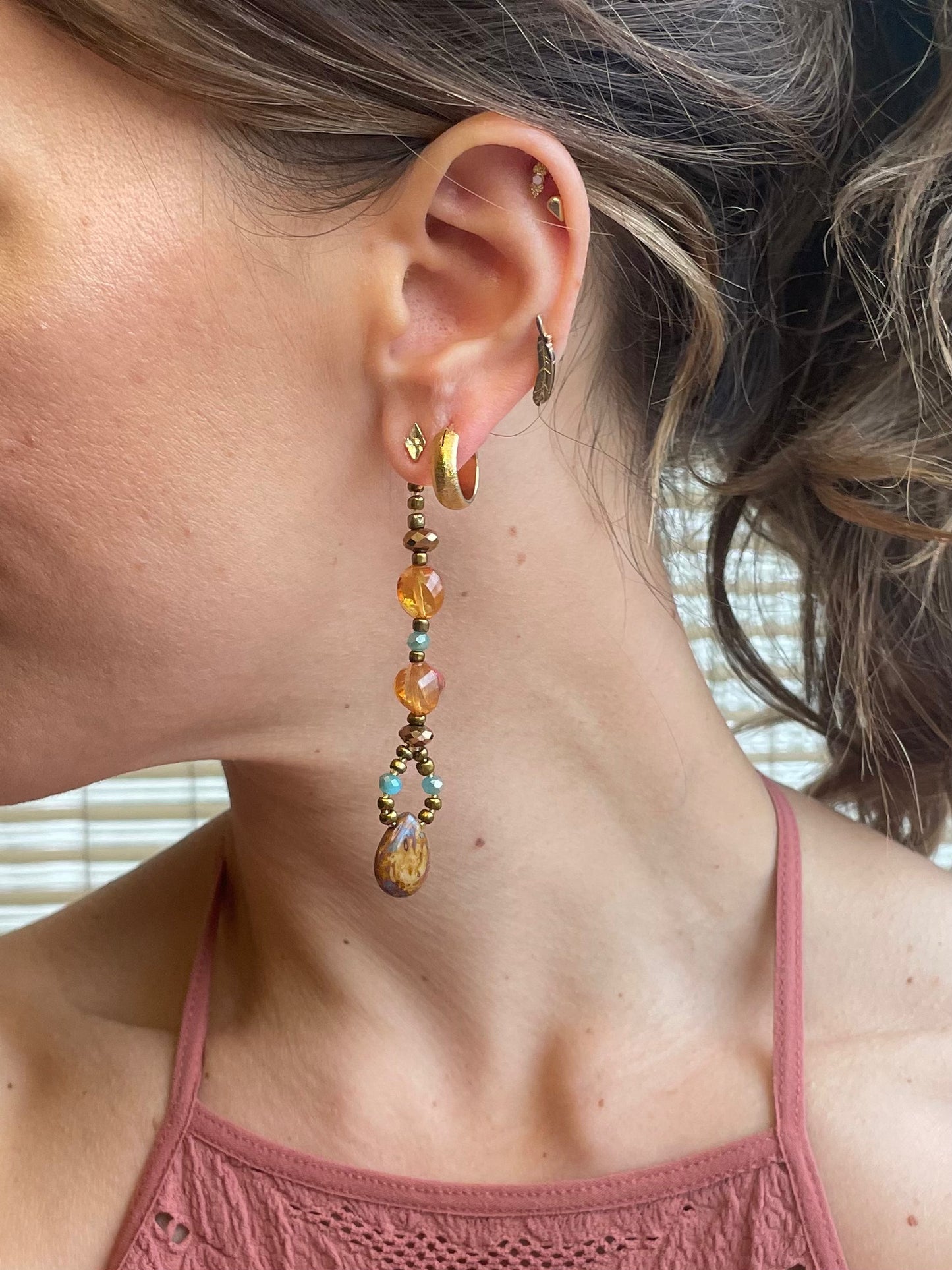I Feel Free - Statement Earring Jackets