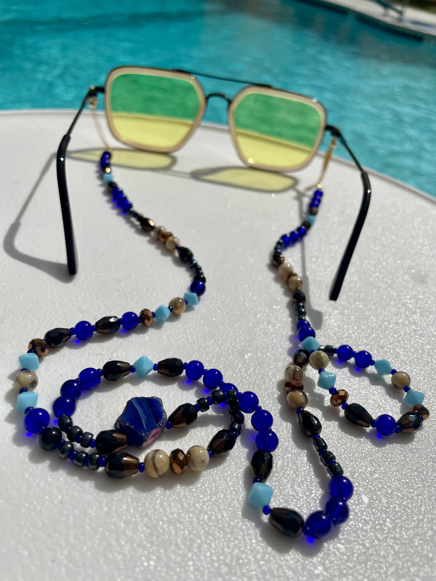 Deep Blue Adaptable Accessory Chain