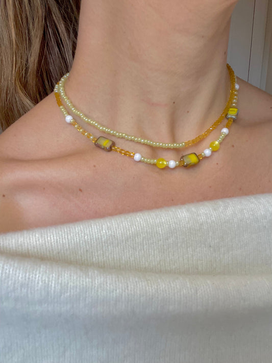 In My Life Double Layer Choker Necklace Bestie Set (Set of 2)