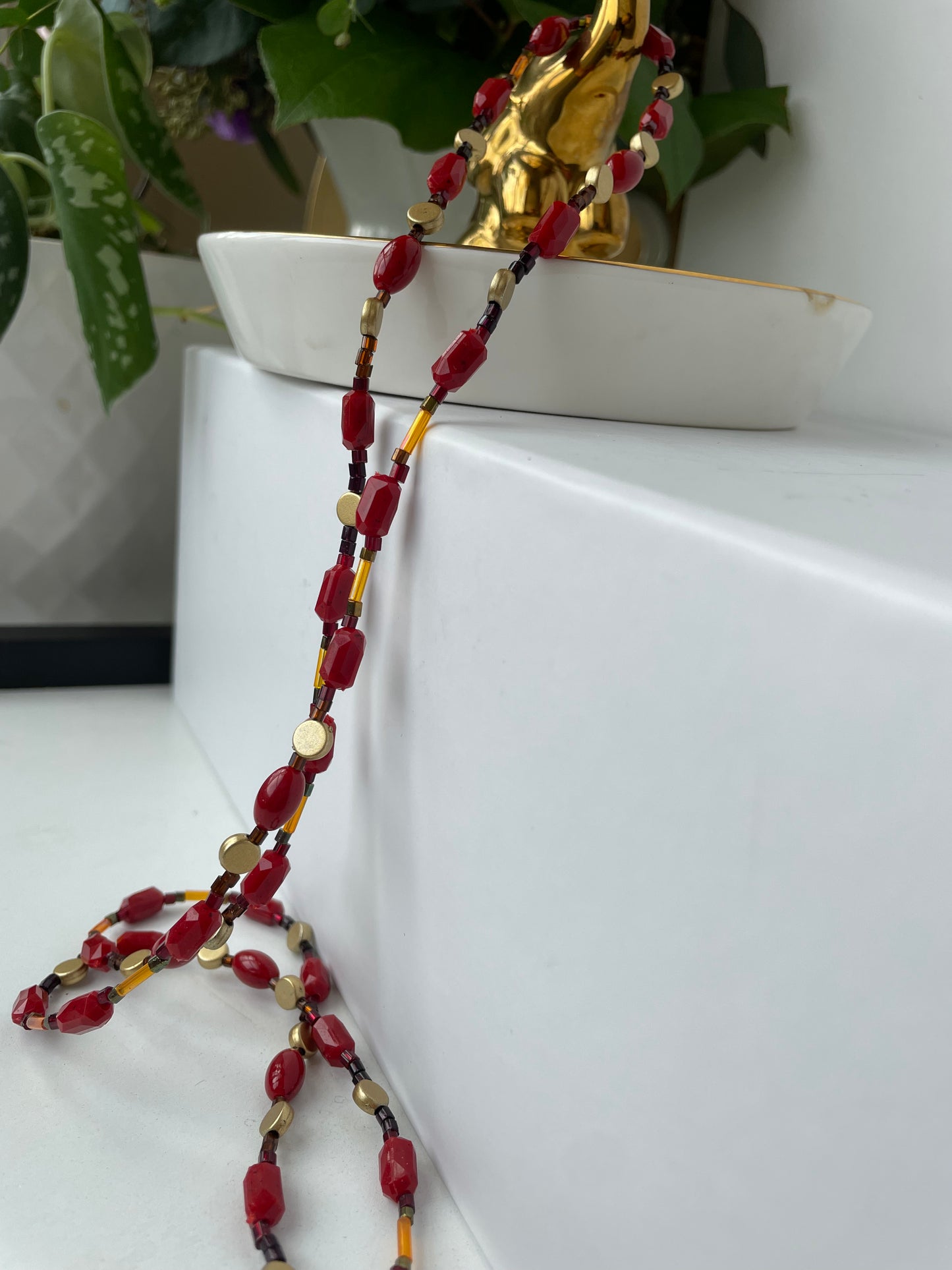 Strawberry Wine Adaptable Accessory Chain