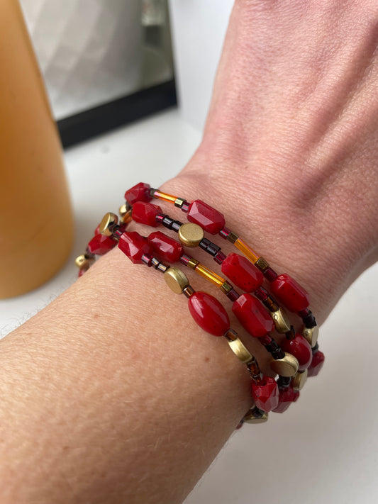Strawberry Wine Adaptable Accessory Chain