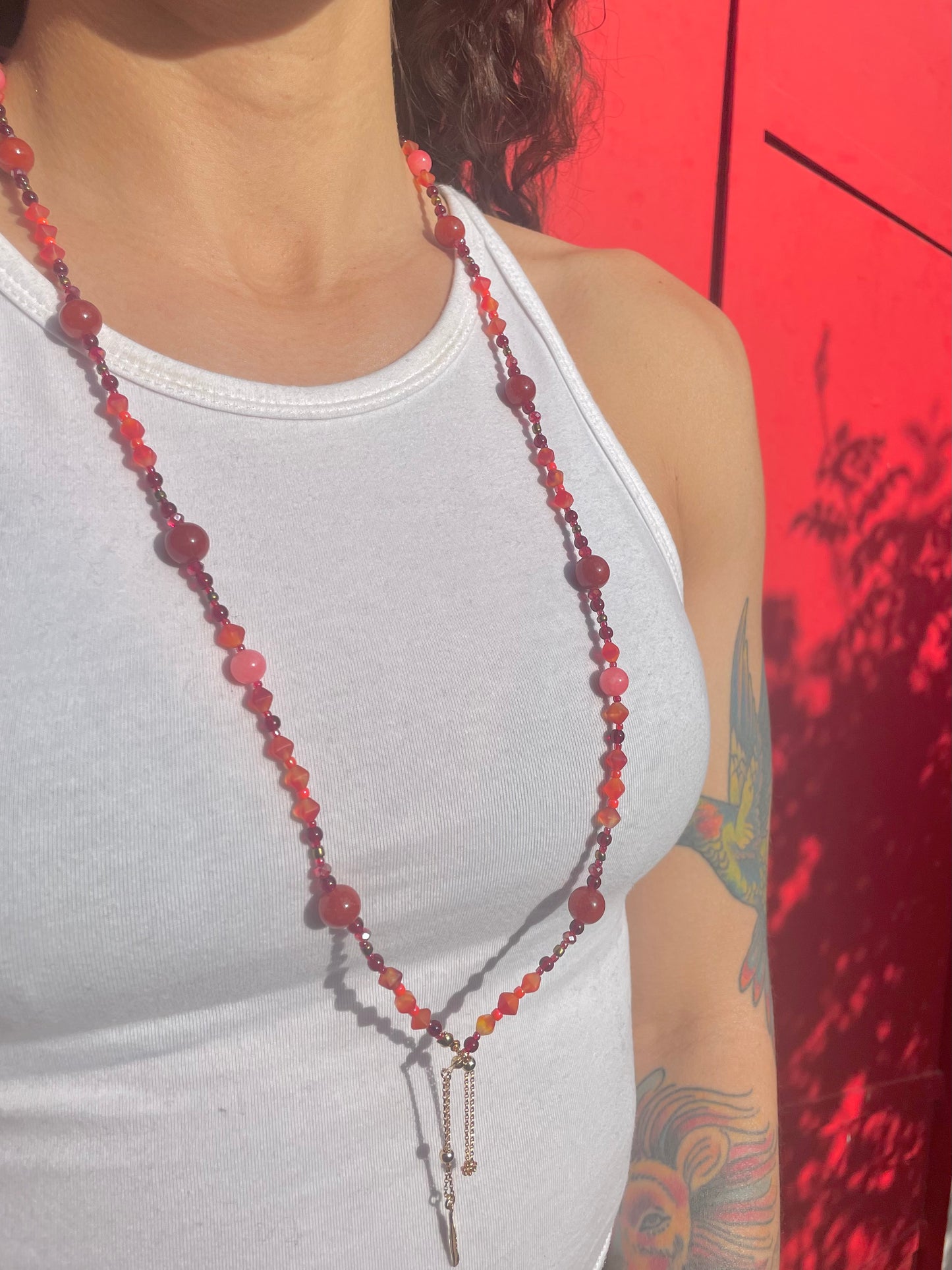 Scarlet Begonias Adaptable Accessory Chain