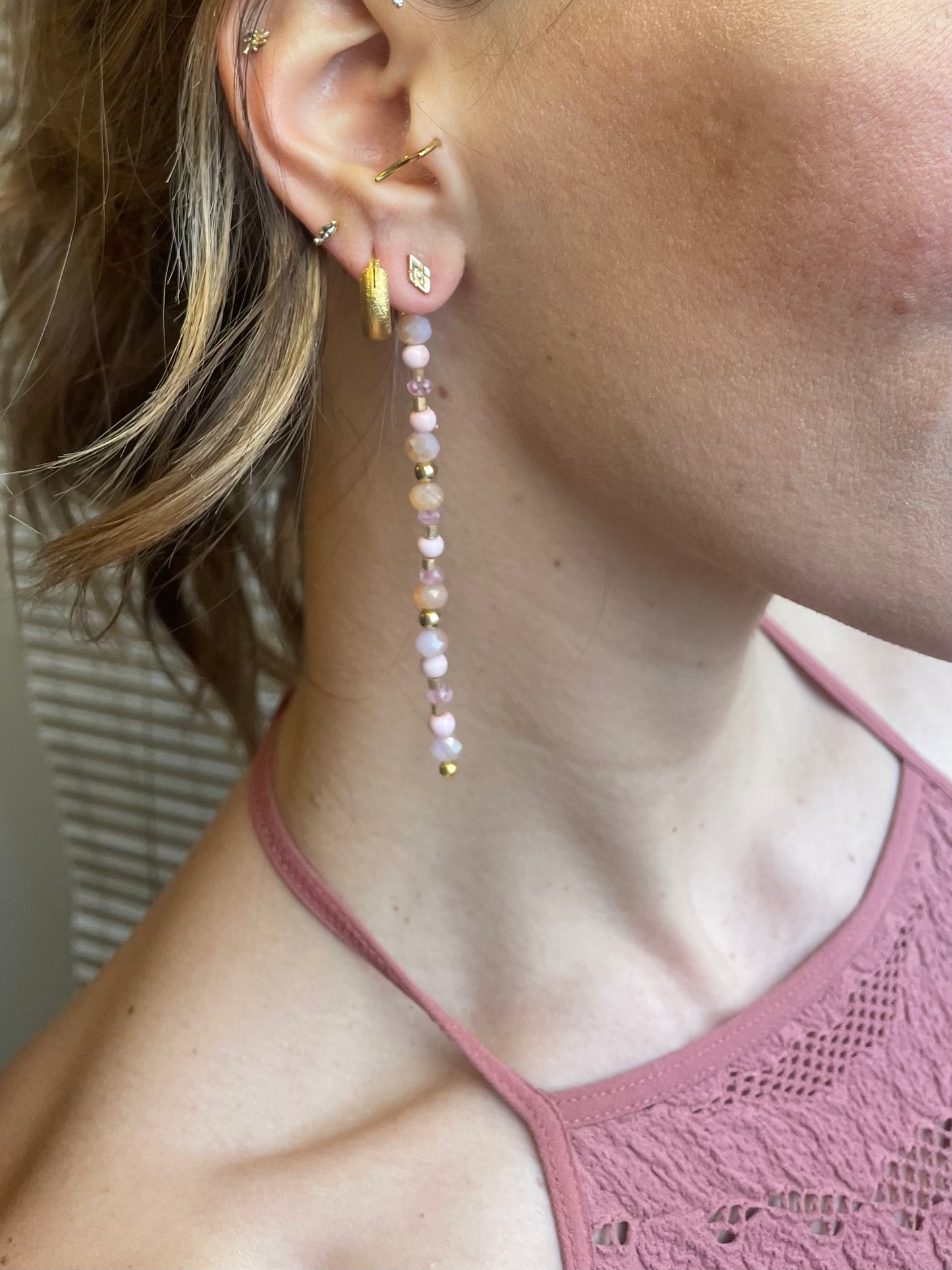 She Smiled Sweetly - Statement Earring Jackets