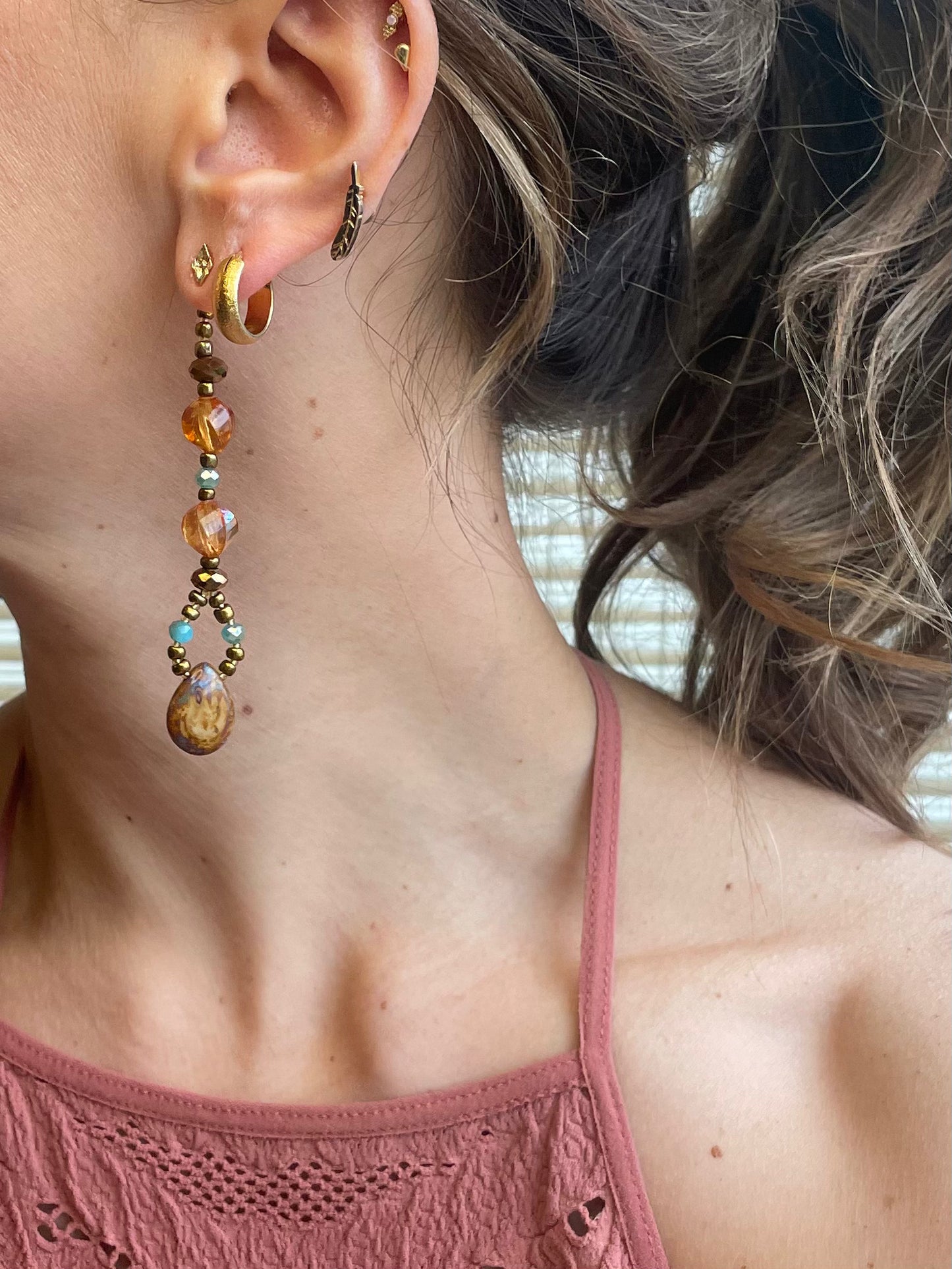 I Feel Free - Statement Earring Jackets