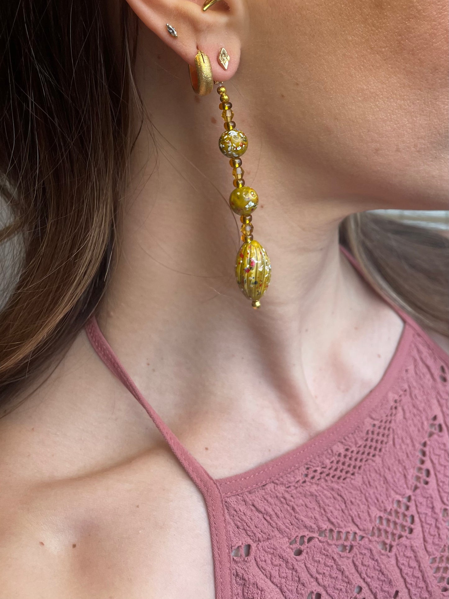 Castles Made of Sand - Statement Earring Jackets