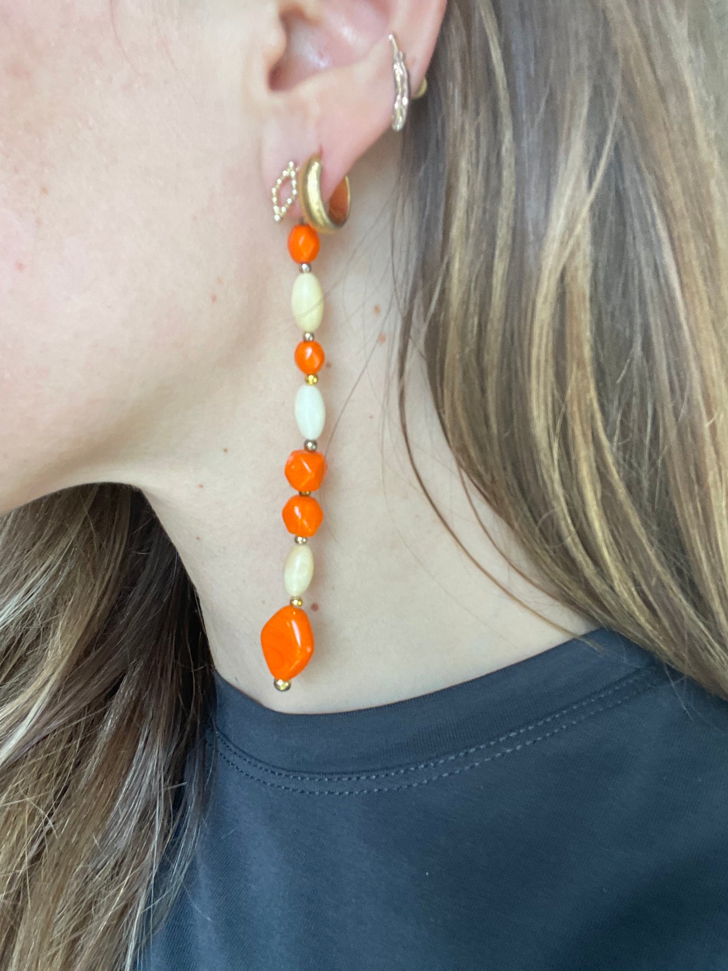Going Up The Country Statement Earring Jackets