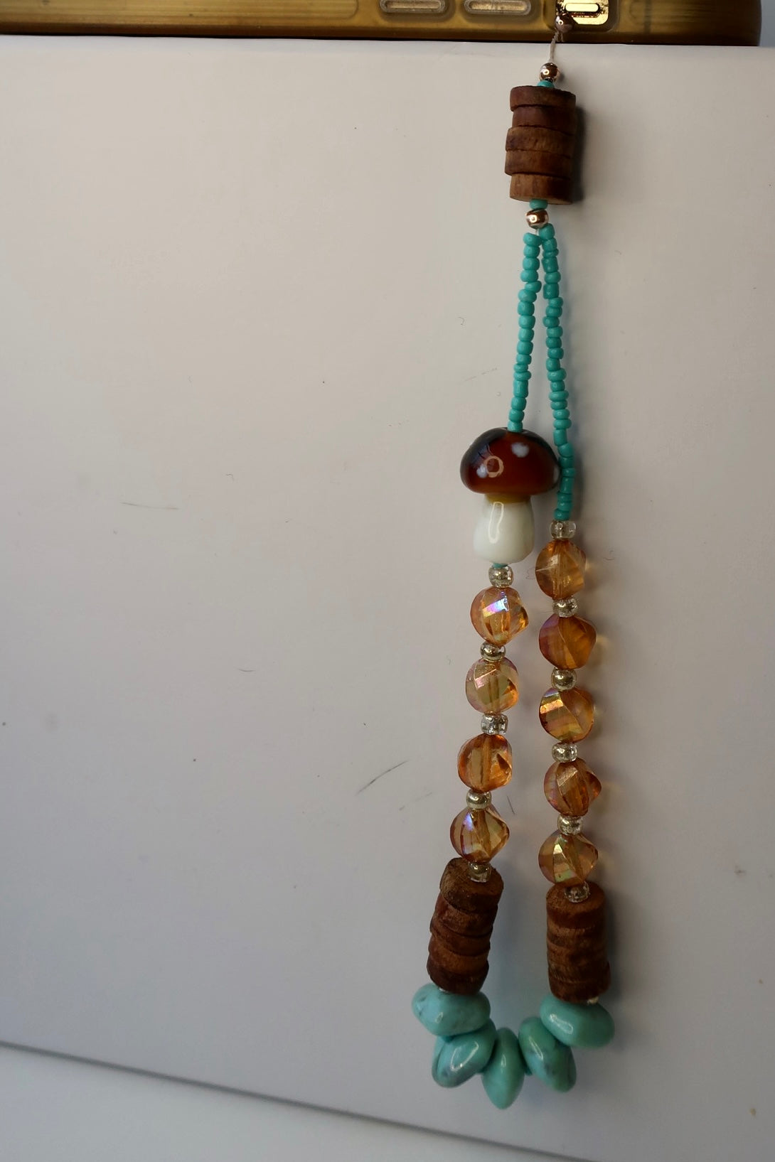 Norwegian Wood Phone Charm