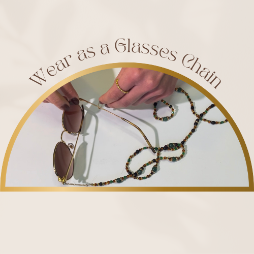 Adaptable Accessory Chain: Wear as a Glasses Chain