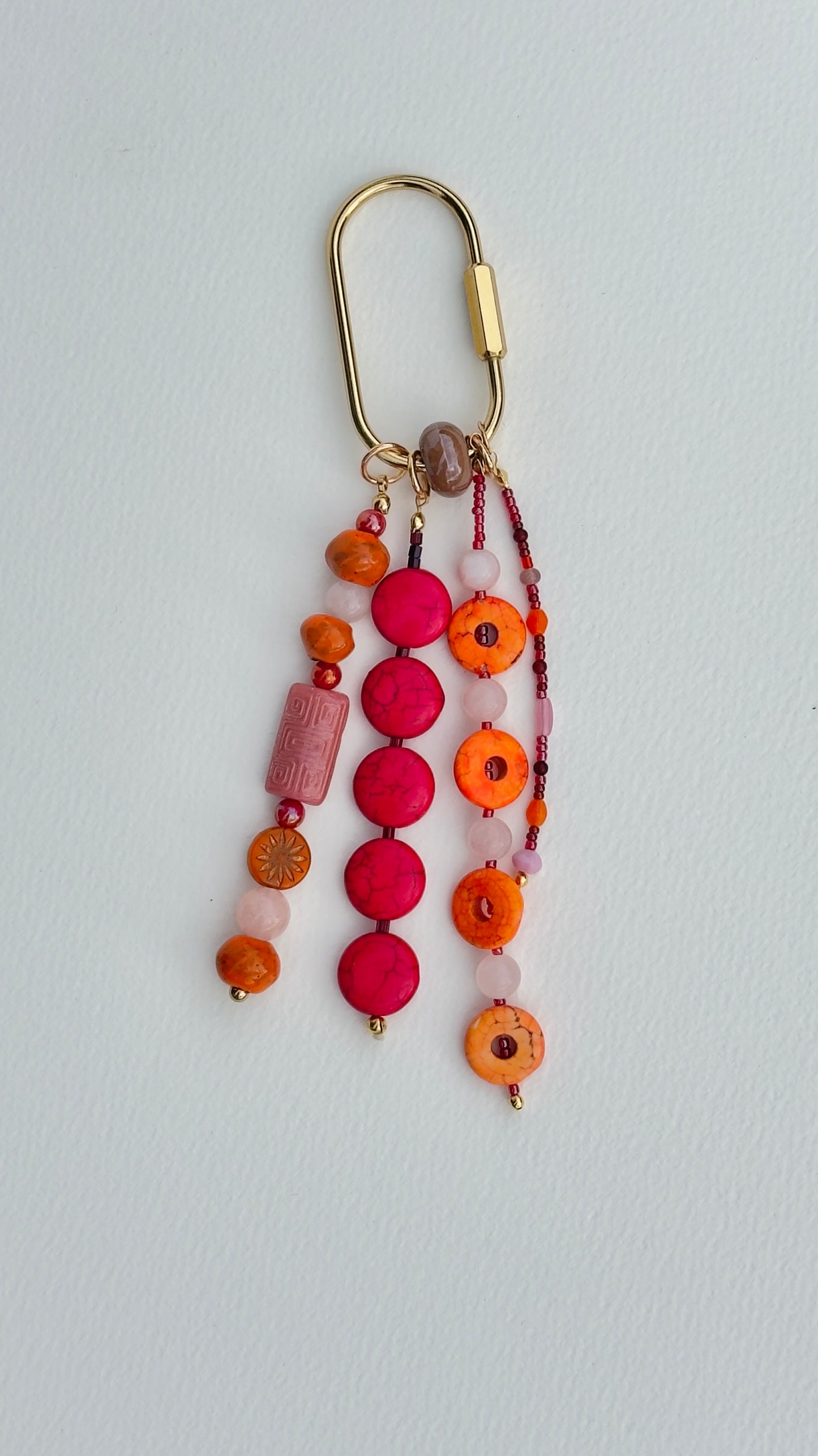 "Sunset Canyon" Upcycled Bag Charm