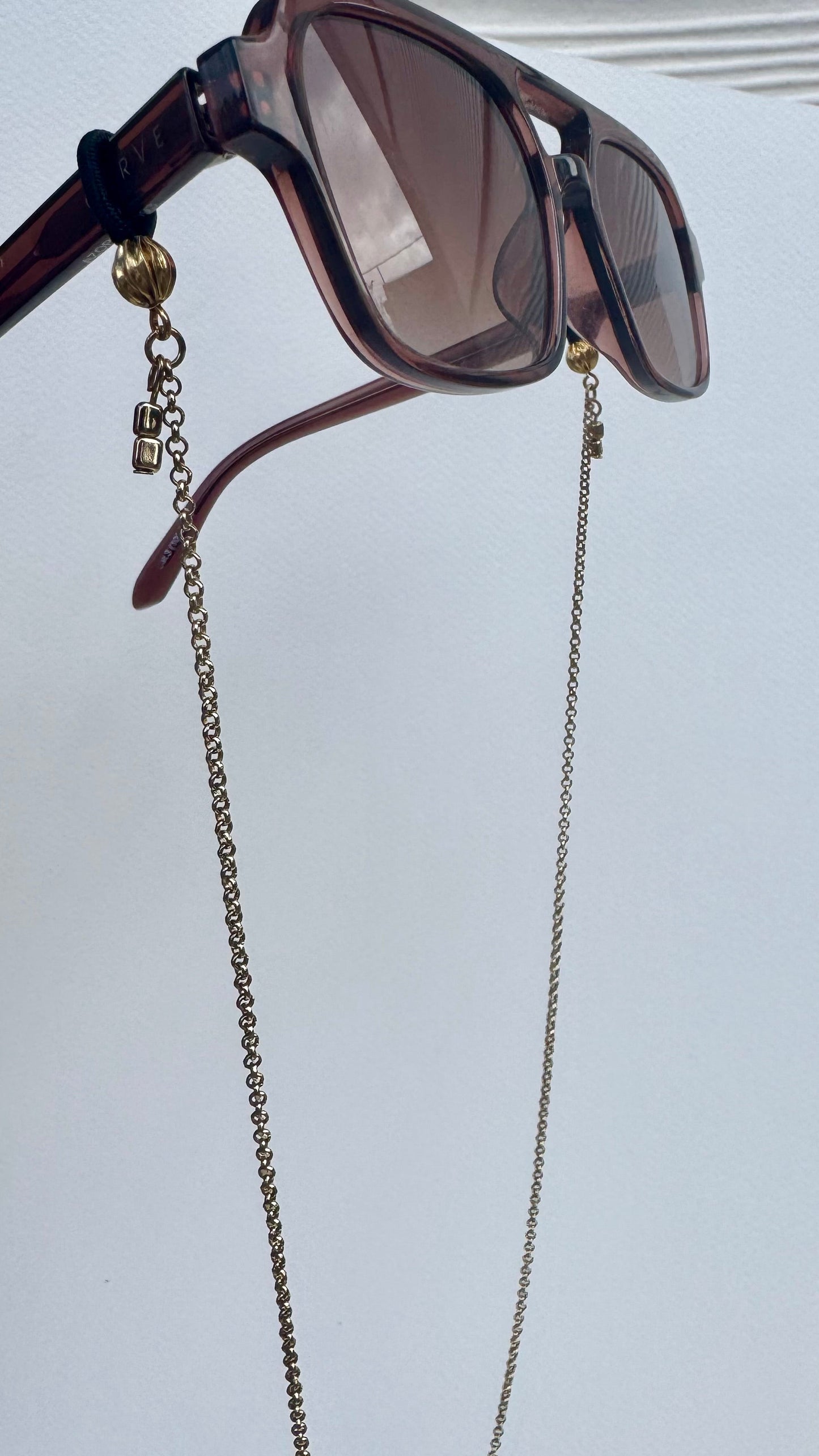 "Secrets from a Girl" Sunglasses Chain (Upcycled)