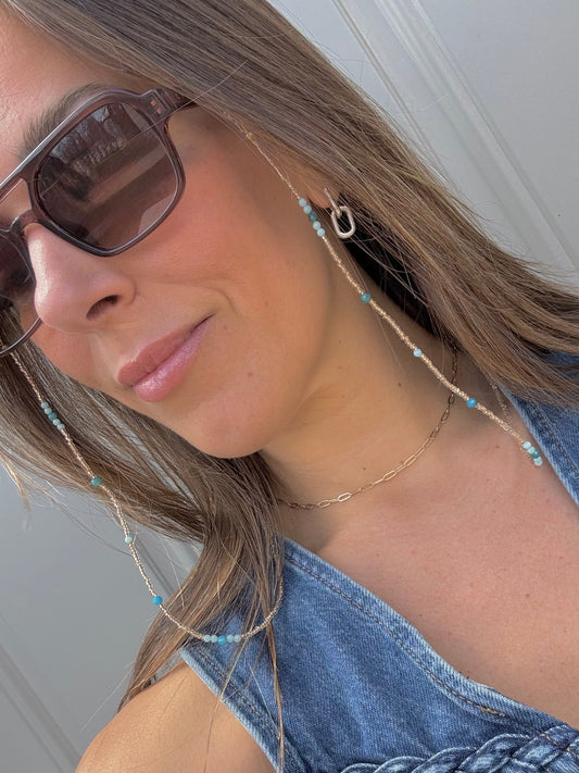 “All I Want” Sunglasses Chain (Upcycled)