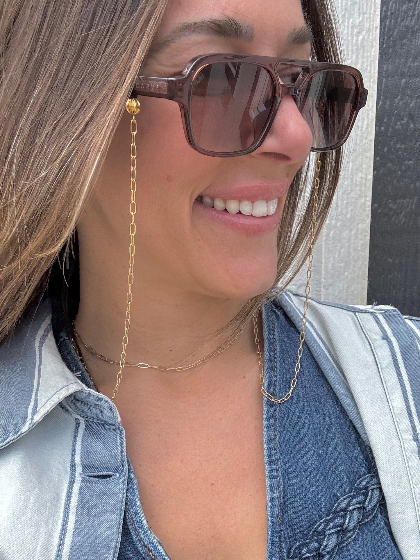 “Chains of Love” Sunglasses Chain (Upcycled)