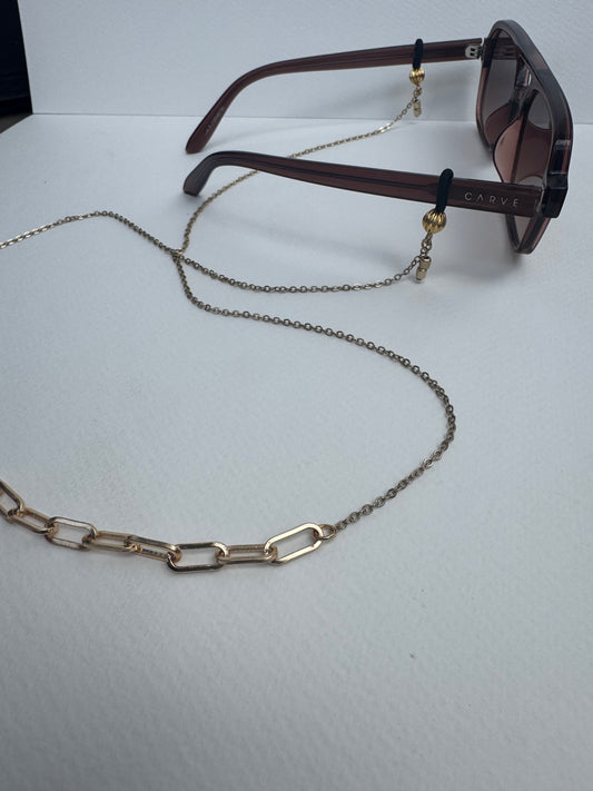 "Secrets from a Girl" Sunglasses Chain (Upcycled)