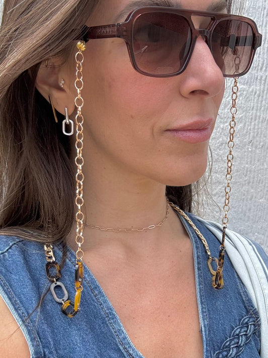 “Aftergold” Sunglasses Chain (Upcycled)