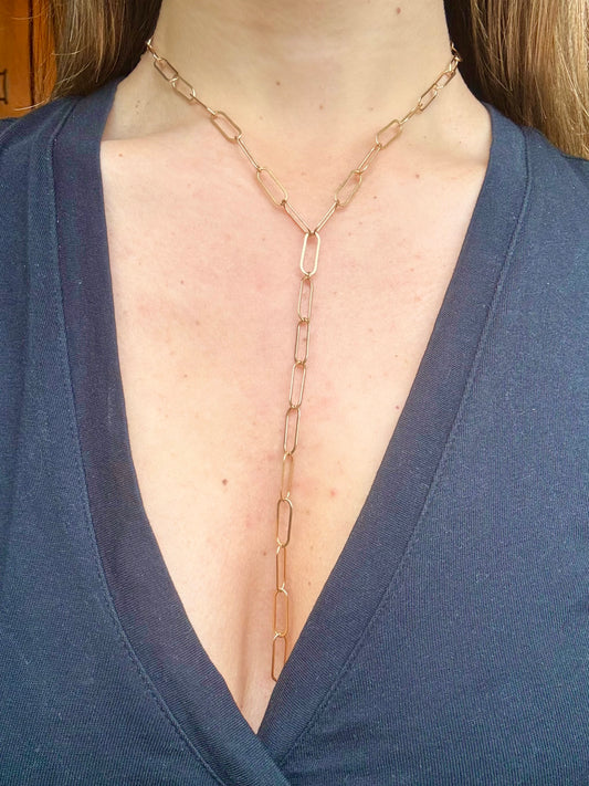 "The Statement" Y Necklace