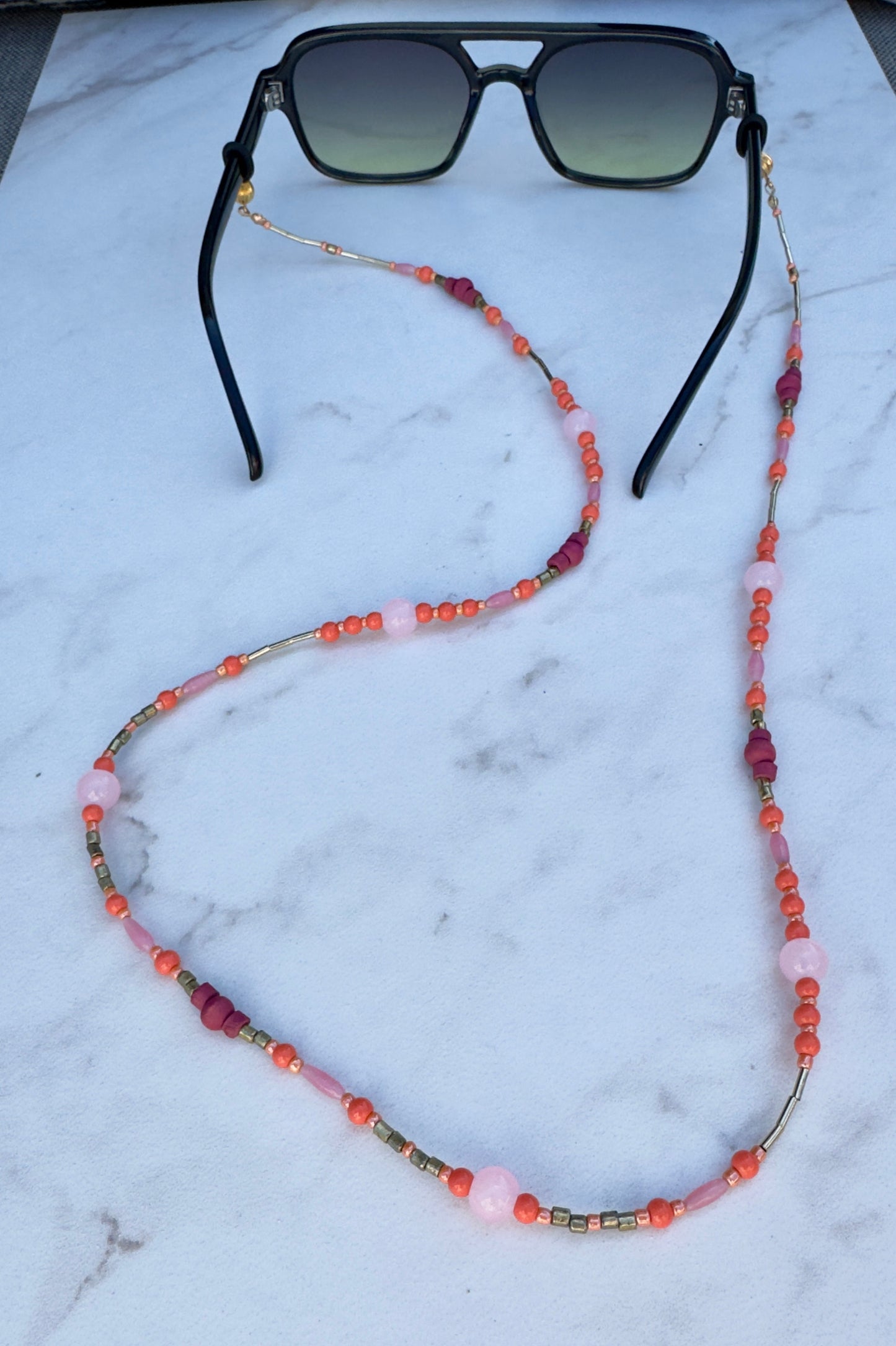 “You Can All Join In” Upcycled Sunglasses Chain