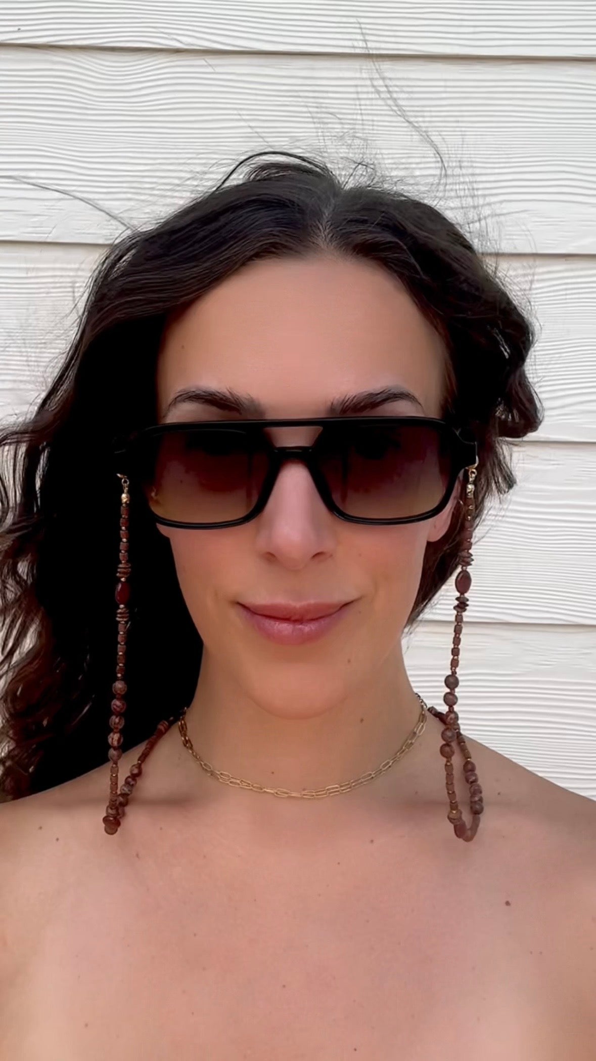 “Rock ‘N Roll Stew” Upcycled Sunglasses Chain