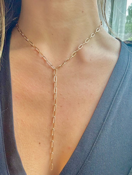 "The Muse" Y Necklace