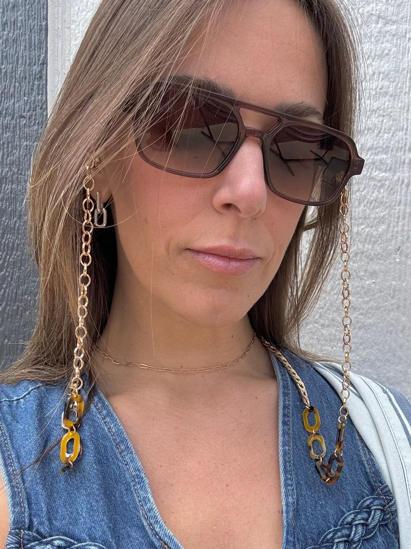 “Aftergold” Sunglasses Chain (Upcycled)