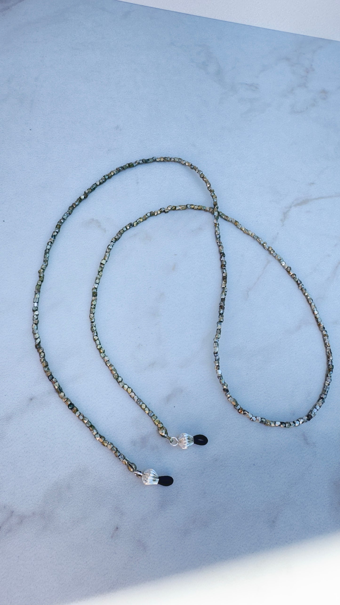 “Empty Pages” Upcycled Sunglasses Chain