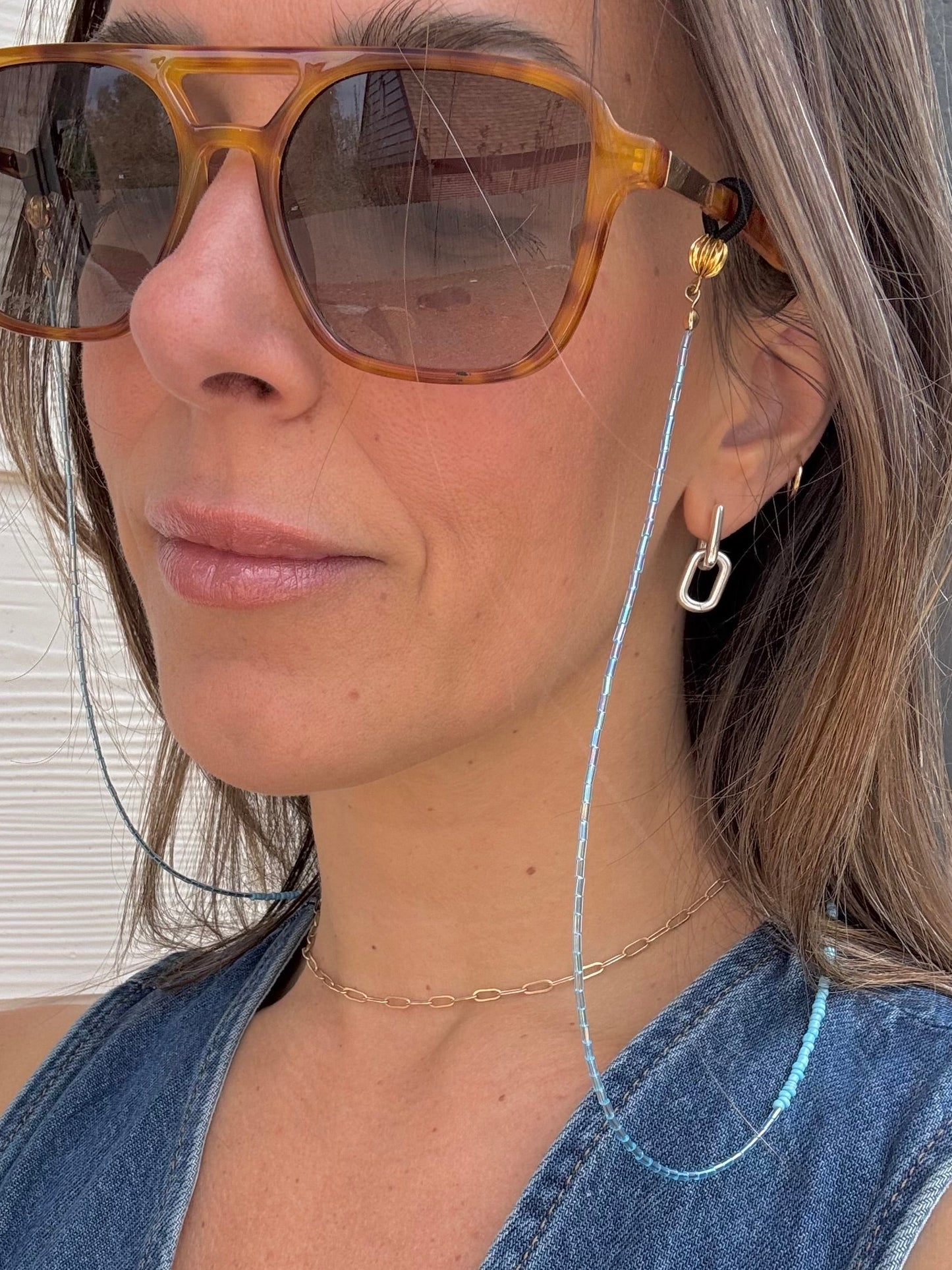 “River” Sunglasses Chain (Upcycled)