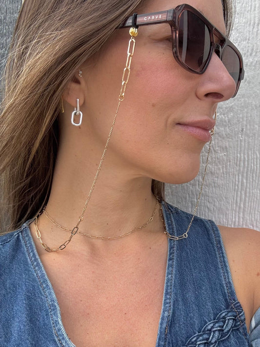 “Paper Planes” Sunglasses Chain (Upcycled)