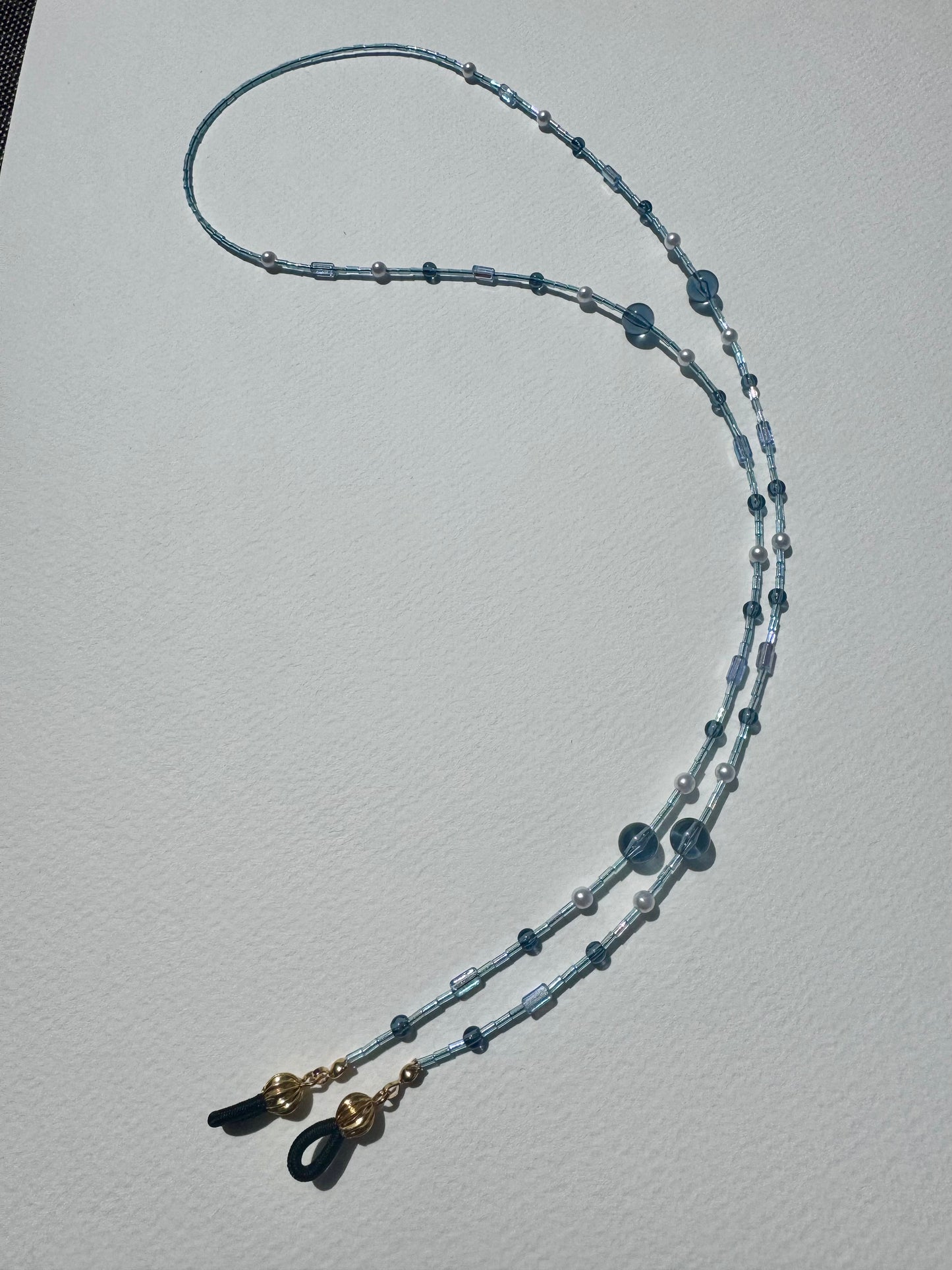 “Pale Blue Dot” Sunglasses Chain (Upcycled)