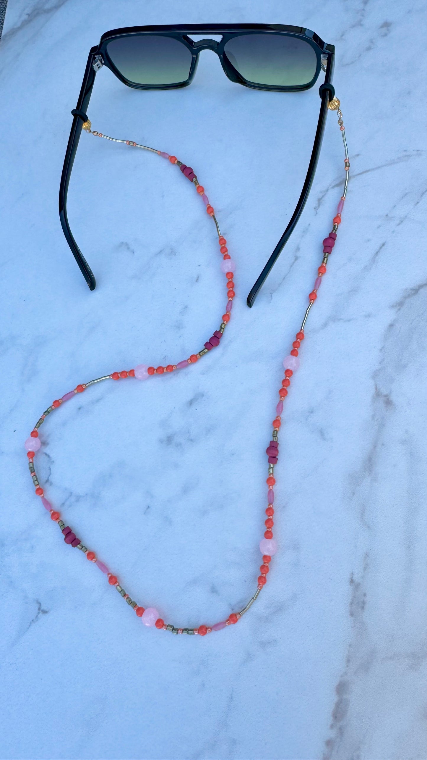 “You Can All Join In” Upcycled Sunglasses Chain