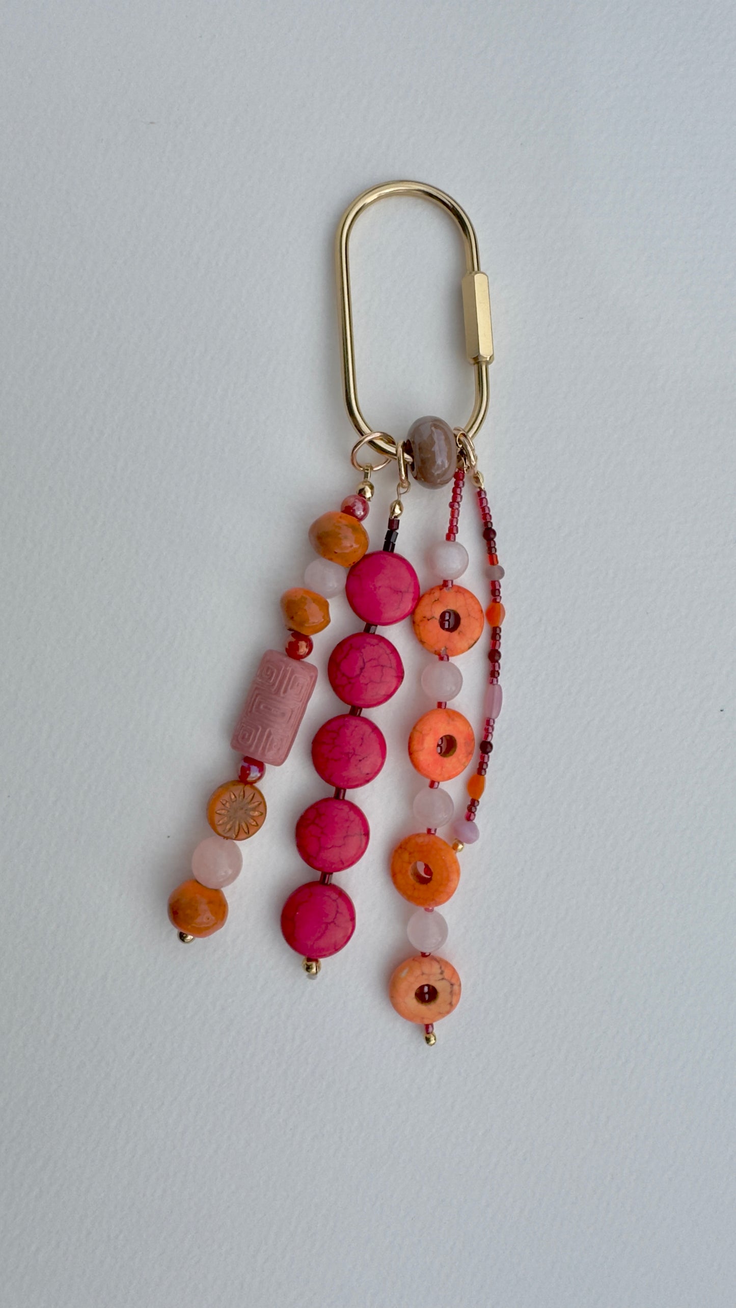 "Sunset Canyon" Upcycled Bag Charm