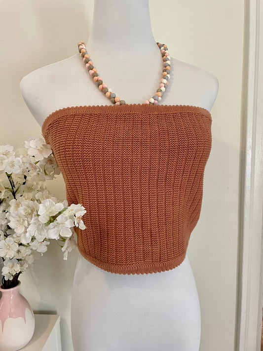 "Moi Lolita" Knitted Halter Top