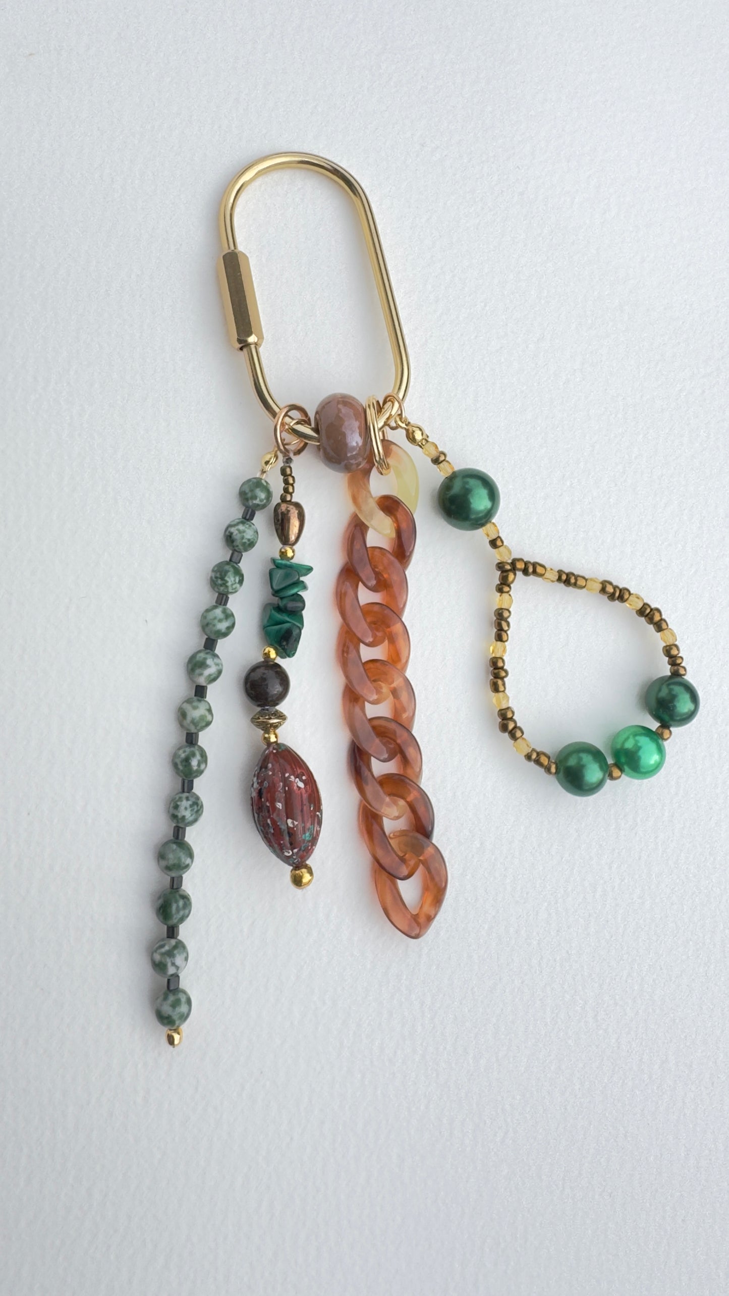"Grow as We Go" Upcycled Bag Charm