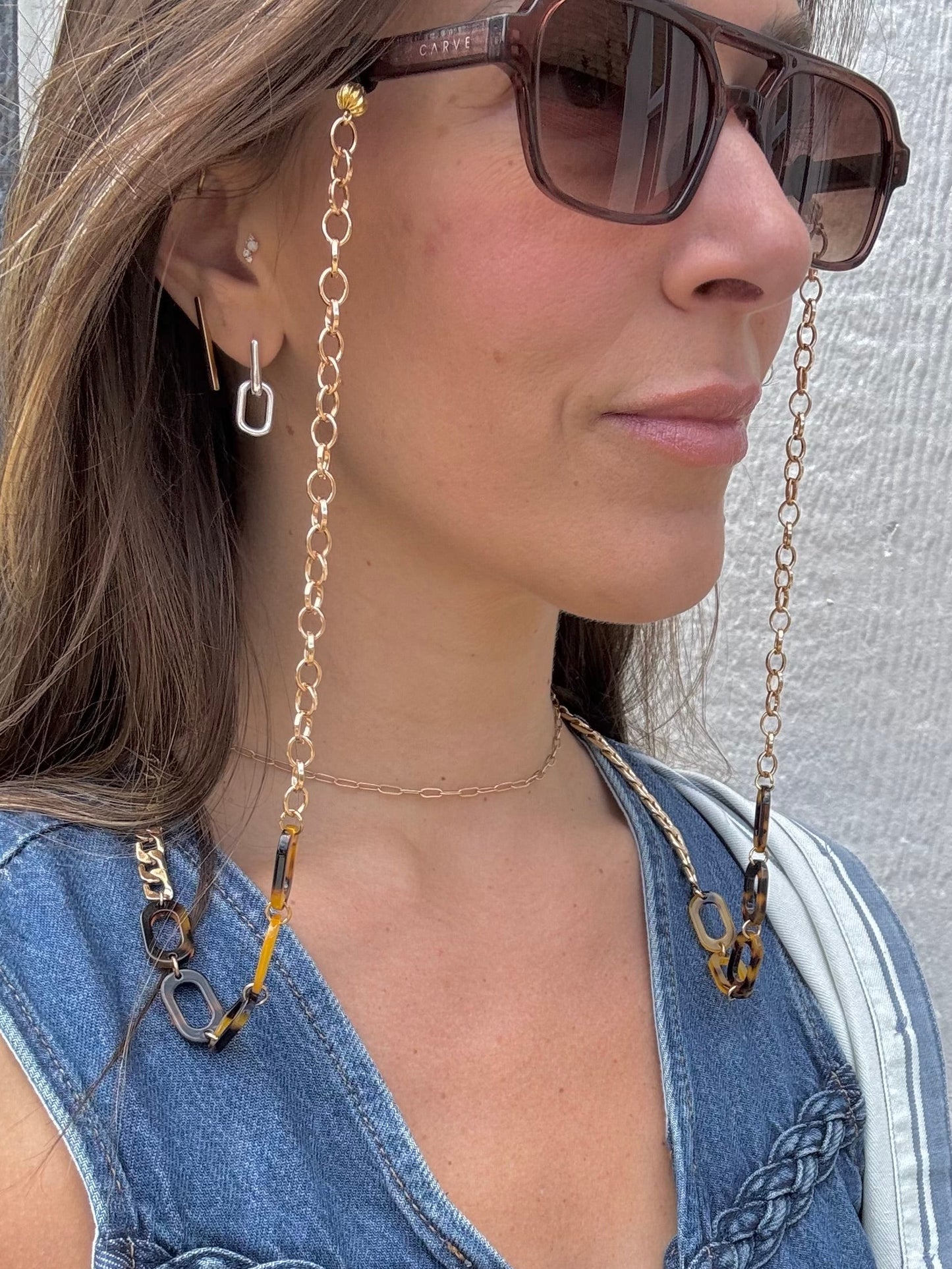 “Aftergold” Sunglasses Chain (Upcycled)